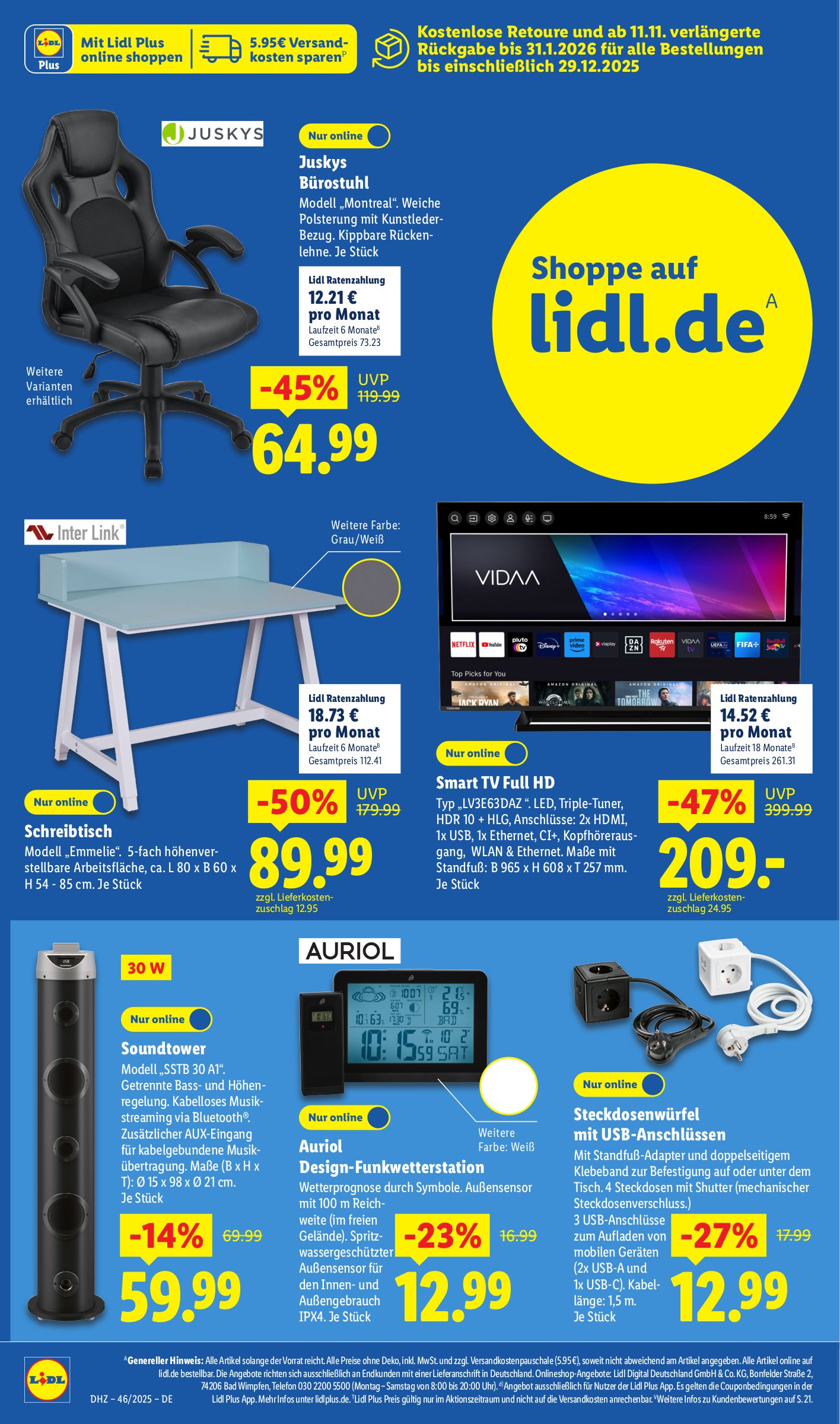 lidl - Lidl - Angebot der Woche-Prospekt gültig vom 10.11. bis 15.11. - page: 4