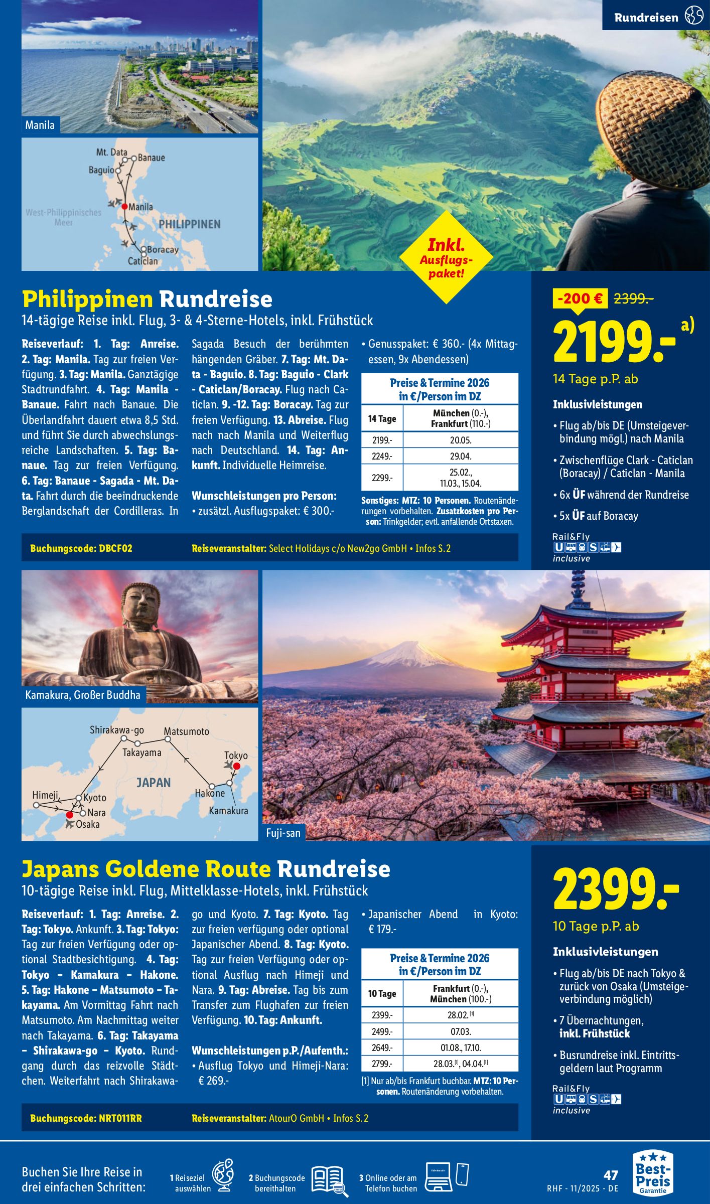 lidl - Lidl-reisen.de-Prospekt gültig vom 29.10. bis 30.11. - page: 47 lidl - Lidl-reisen.de-Prospekt gültig vom 29.10. bis 30.11. - page: 47