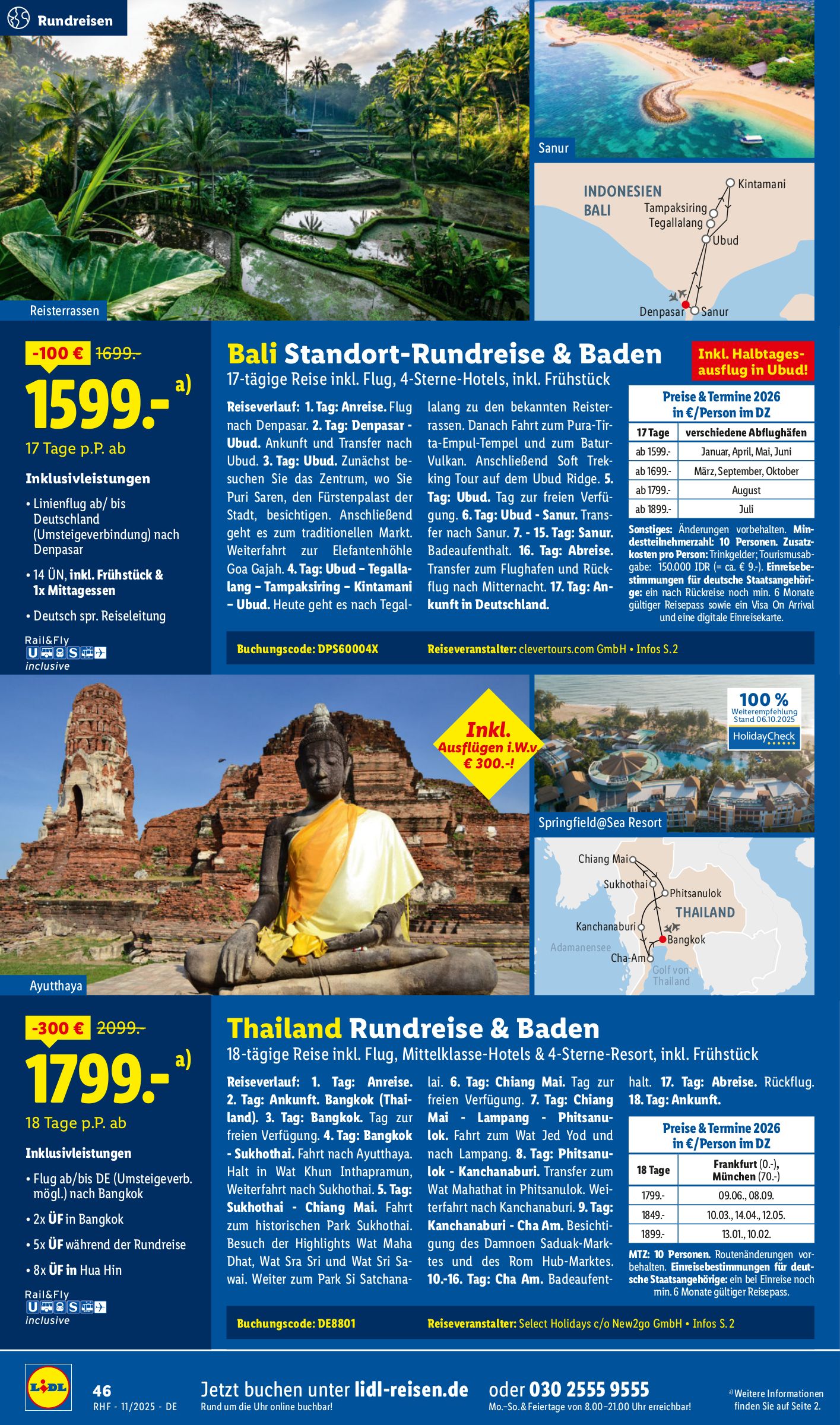 lidl - Lidl-reisen.de-Prospekt gültig vom 29.10. bis 30.11. - page: 46 lidl - Lidl-reisen.de-Prospekt gültig vom 29.10. bis 30.11. - page: 46