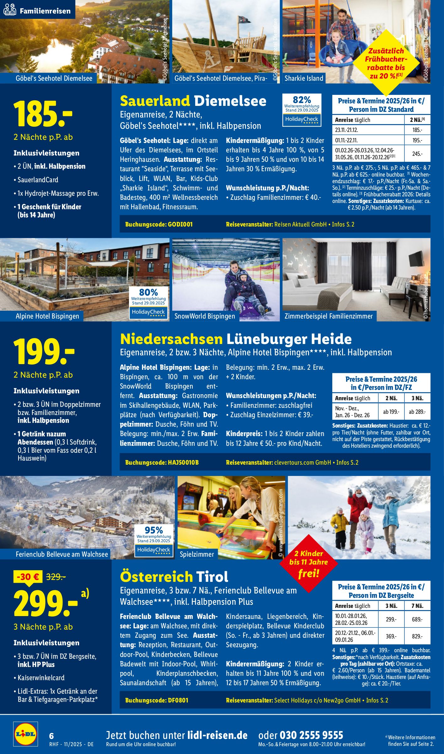 lidl - Lidl-reisen.de-Prospekt gültig vom 29.10. bis 30.11. - page: 6 lidl - Lidl-reisen.de-Prospekt gültig vom 29.10. bis 30.11. - page: 6