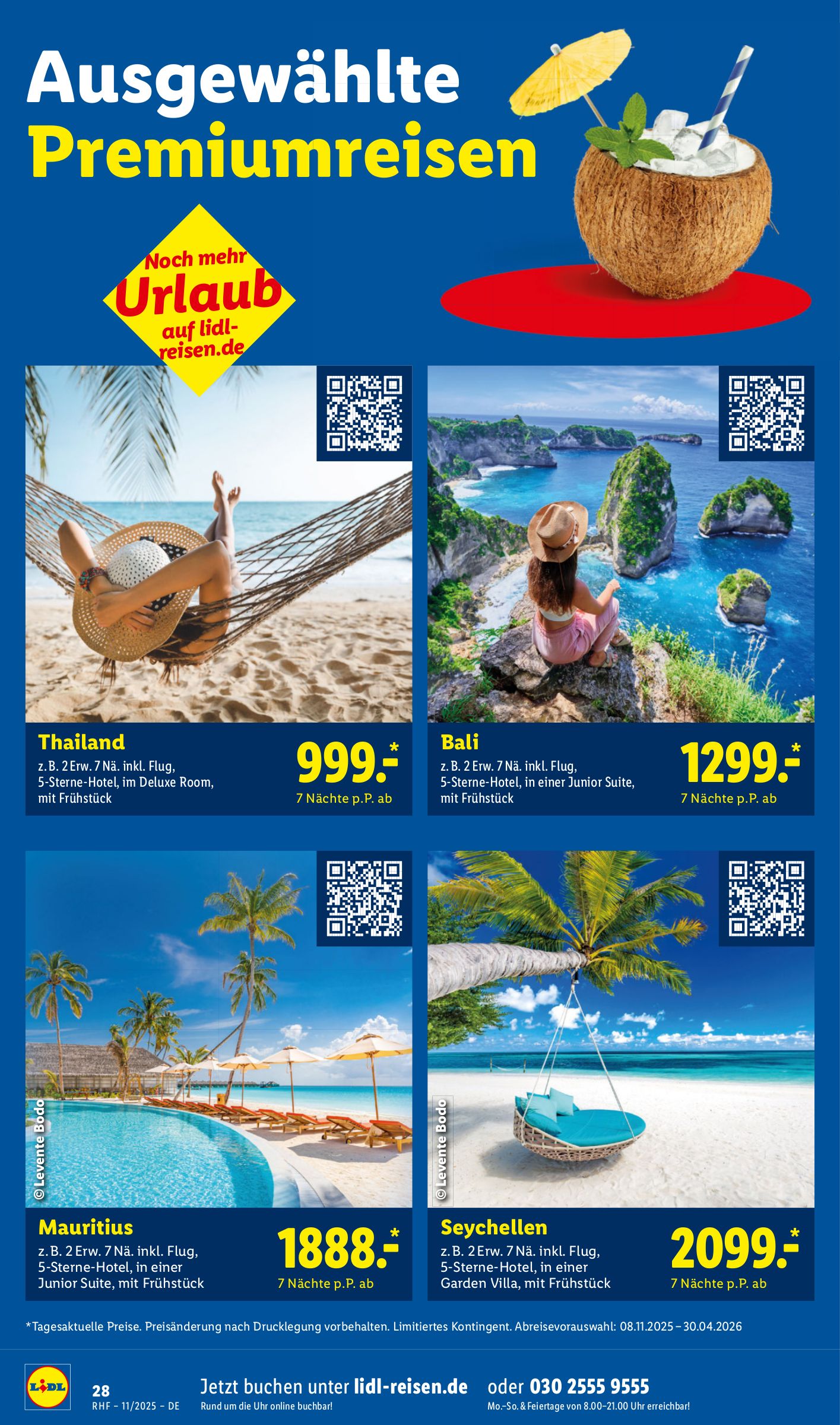 lidl - Lidl-reisen.de-Prospekt gültig vom 29.10. bis 30.11. - page: 28 lidl - Lidl-reisen.de-Prospekt gültig vom 29.10. bis 30.11. - page: 28