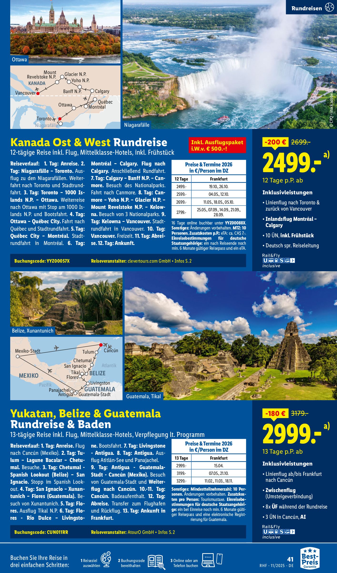 lidl - Lidl-reisen.de-Prospekt gültig vom 29.10. bis 30.11. - page: 41 lidl - Lidl-reisen.de-Prospekt gültig vom 29.10. bis 30.11. - page: 41