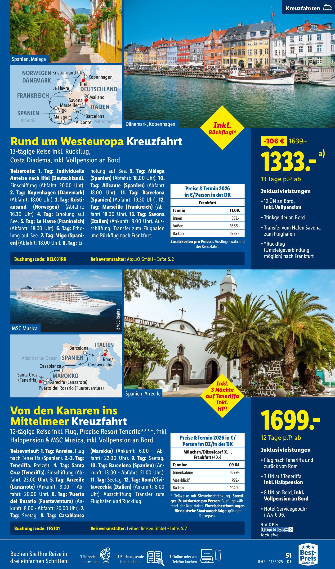 lidl - Lidl-reisen.de-Prospekt gültig vom 29.10. bis 30.11. - page: 51 lidl - Lidl-reisen.de-Prospekt gültig vom 29.10. bis 30.11. - page: 51