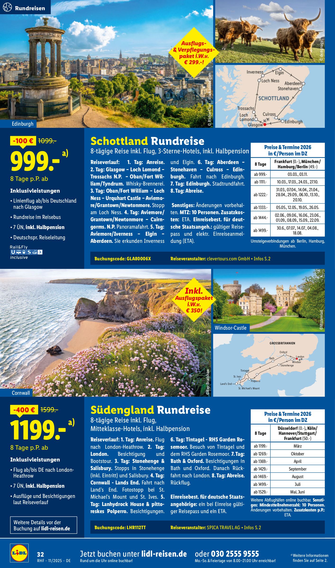 lidl - Lidl-reisen.de-Prospekt gültig vom 29.10. bis 30.11. - page: 32 lidl - Lidl-reisen.de-Prospekt gültig vom 29.10. bis 30.11. - page: 32