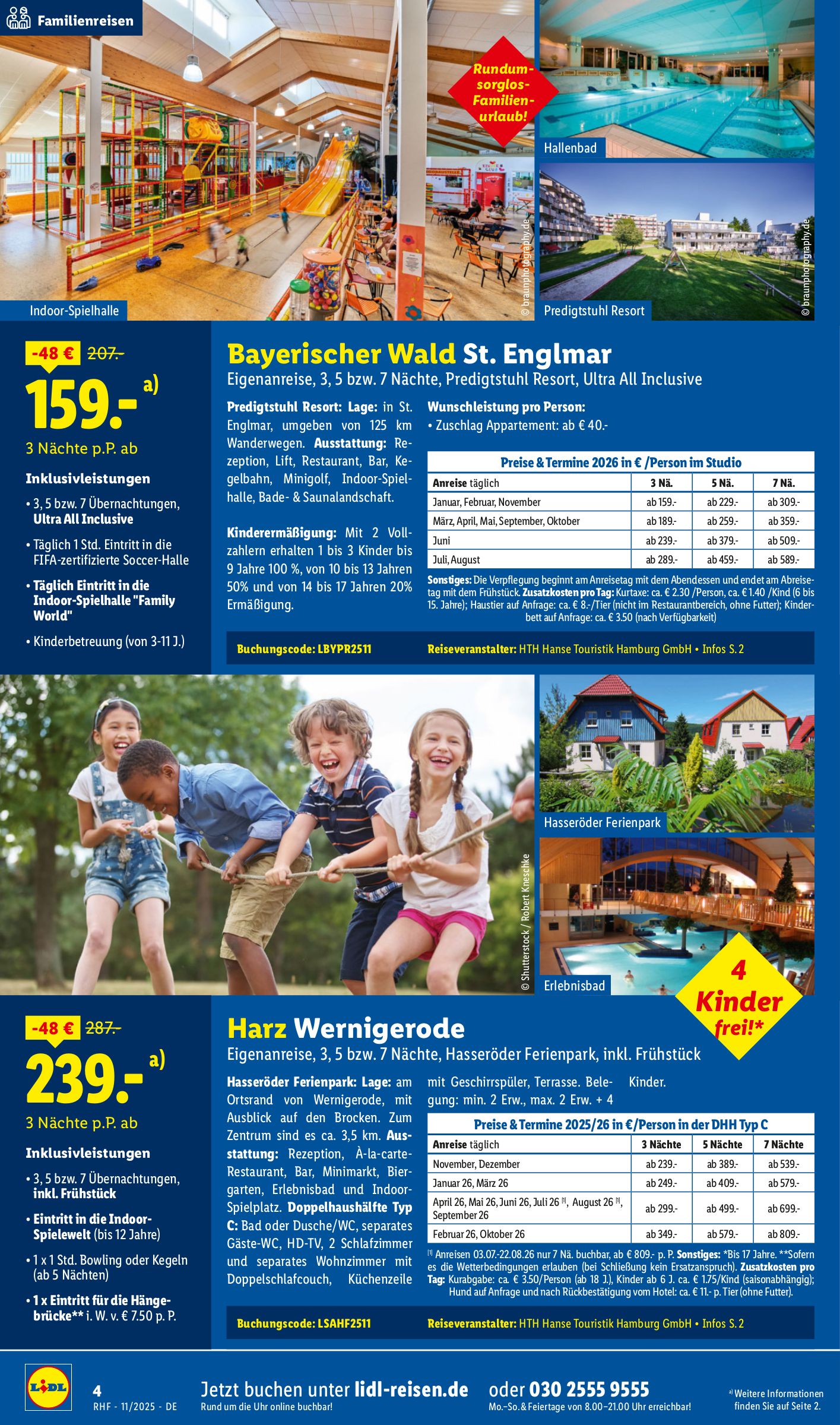 lidl - Lidl-reisen.de-Prospekt gültig vom 29.10. bis 30.11. - page: 4 lidl - Lidl-reisen.de-Prospekt gültig vom 29.10. bis 30.11. - page: 4