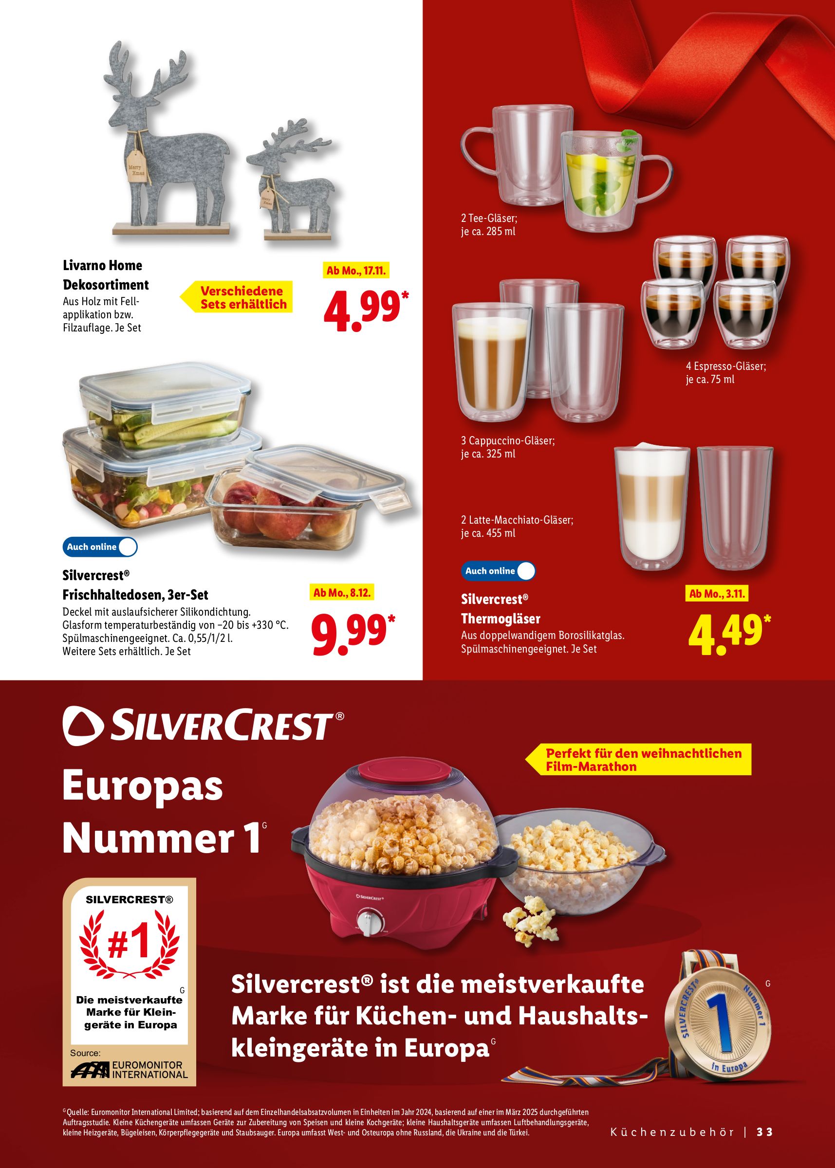 lidl - Lidl - Geschenkemagazin-Prospekt gültig vom 31.10. bis 27.12. - page: 33 lidl - Lidl - Geschenkemagazin-Prospekt gültig vom 31.10. bis 27.12. - page: 33