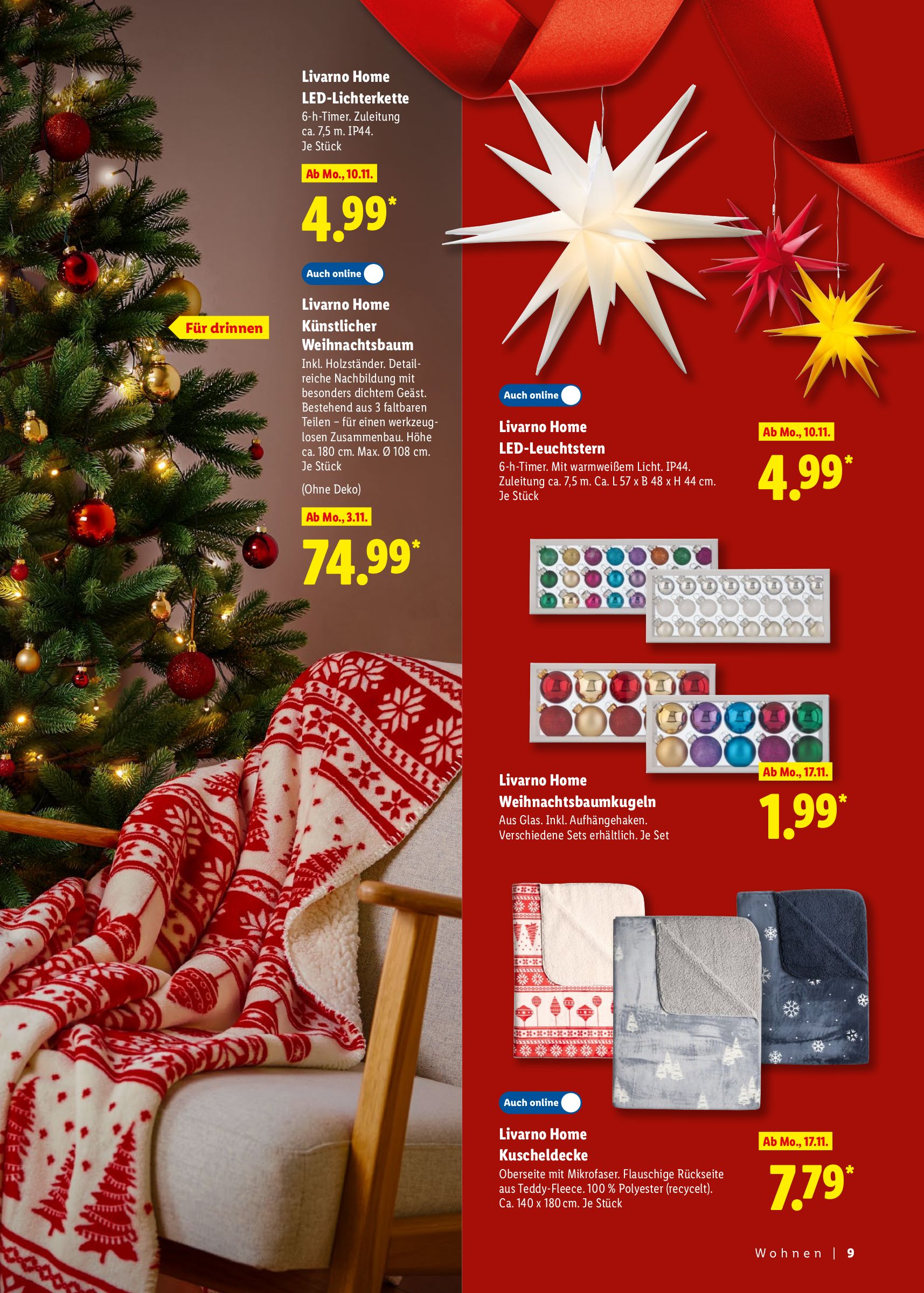 lidl - Lidl - Geschenkemagazin-Prospekt gültig vom 31.10. bis 27.12. - page: 9 lidl - Lidl - Geschenkemagazin-Prospekt gültig vom 31.10. bis 27.12. - page: 9