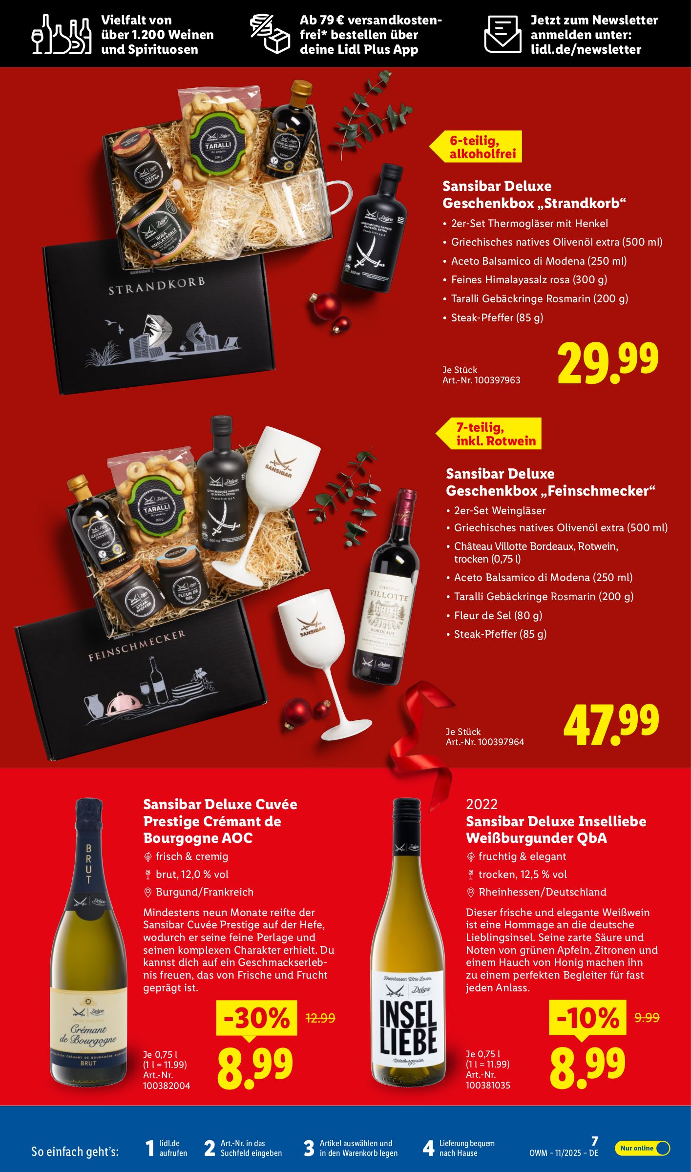 lidl - Lidl - Unsere Monats-Highlights-Prospekt gültig vom 01.11. bis 30.11. - page: 7