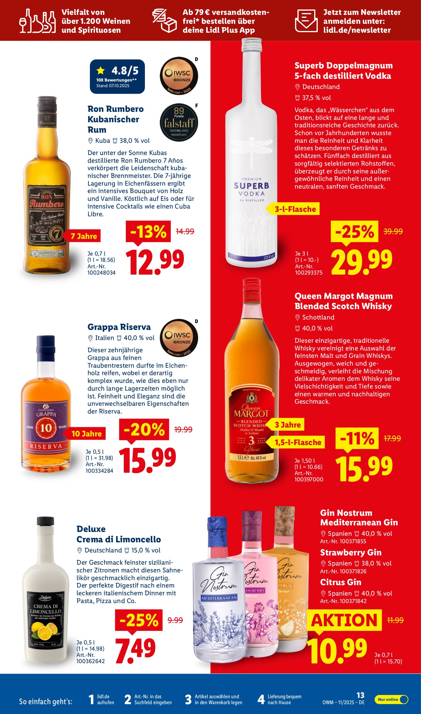 lidl - Lidl - Unsere Monats-Highlights-Prospekt gültig vom 01.11. bis 30.11. - page: 13