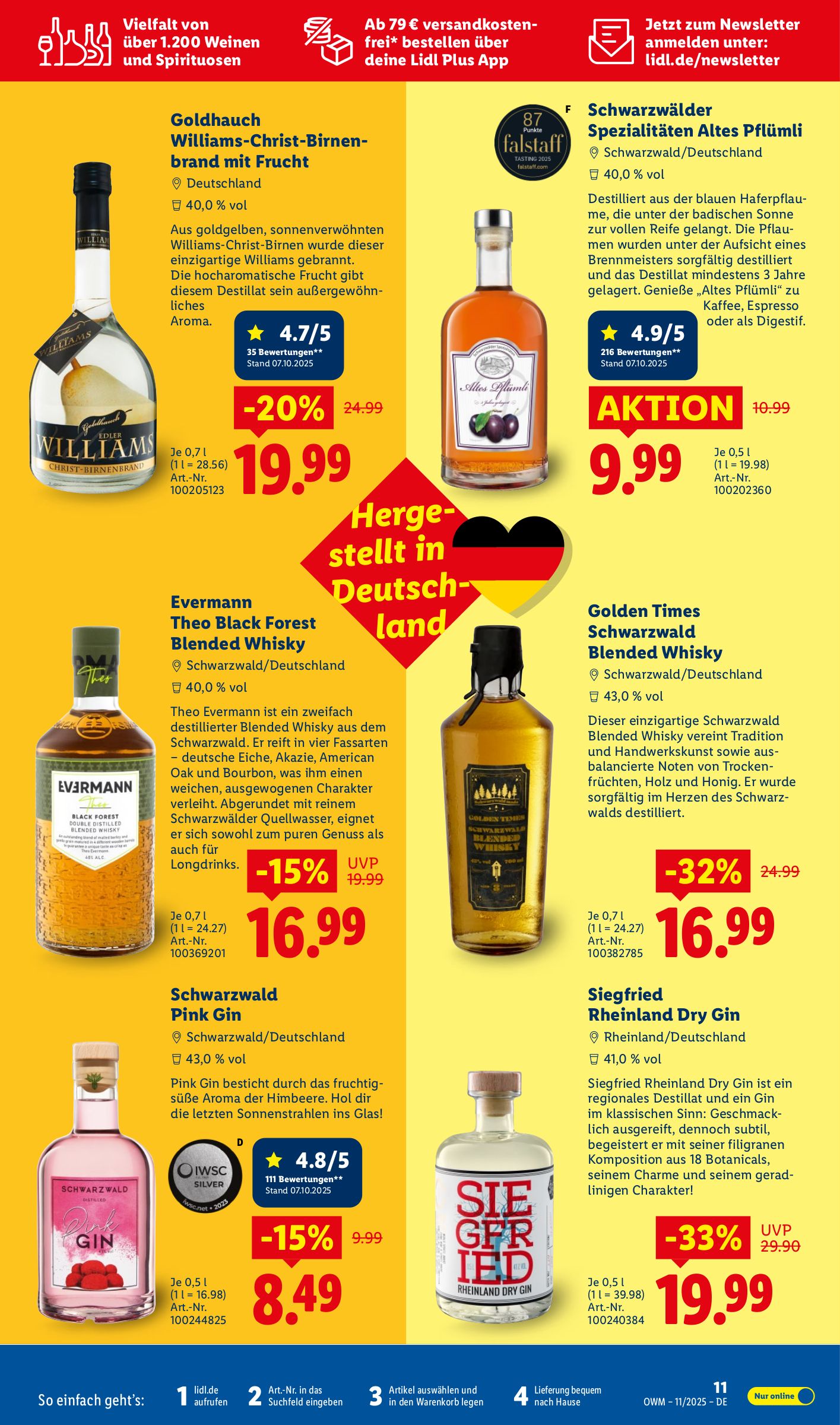 lidl - Lidl - Unsere Monats-Highlights-Prospekt gültig vom 01.11. bis 30.11. - page: 11