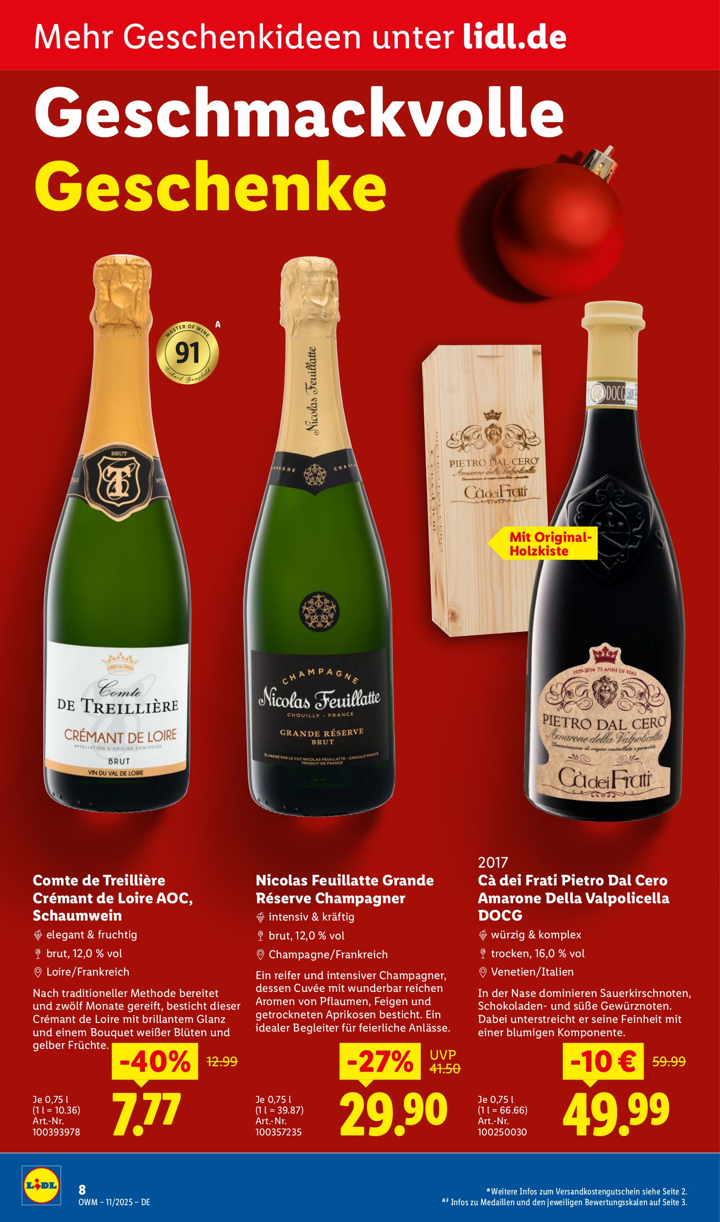 lidl - Lidl - Unsere Monats-Highlights-Prospekt gültig vom 01.11. bis 30.11. - page: 8