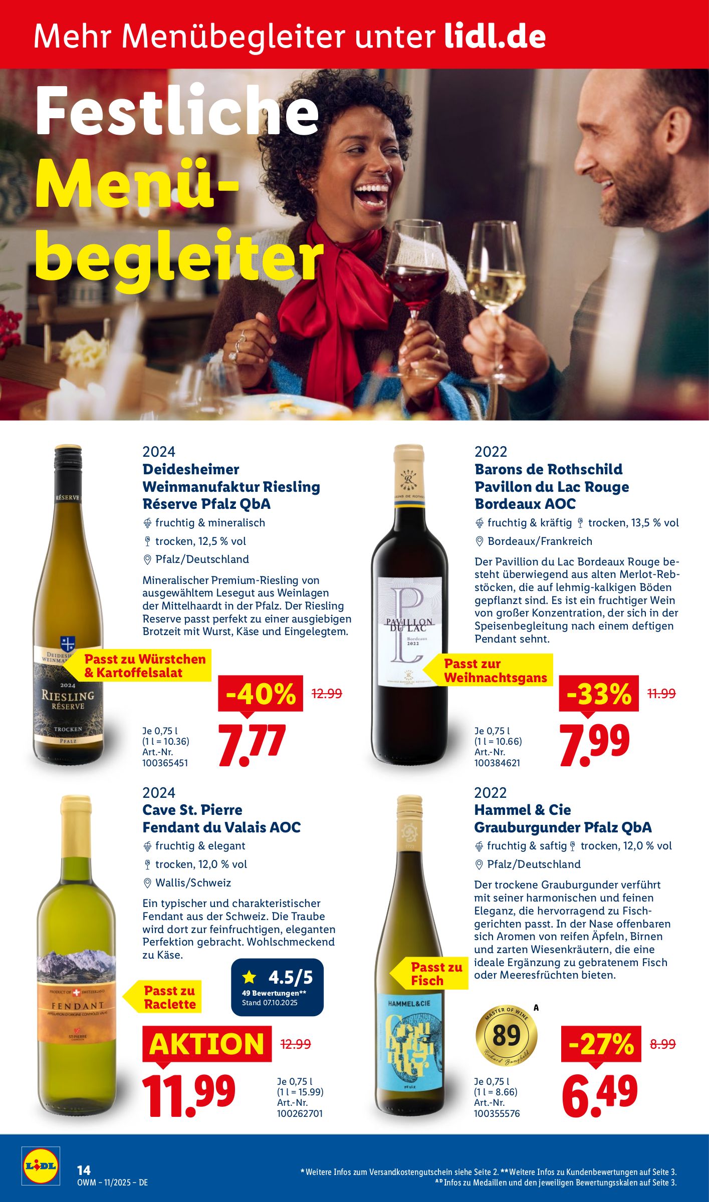 lidl - Lidl - Unsere Monats-Highlights-Prospekt gültig vom 01.11. bis 30.11. - page: 14