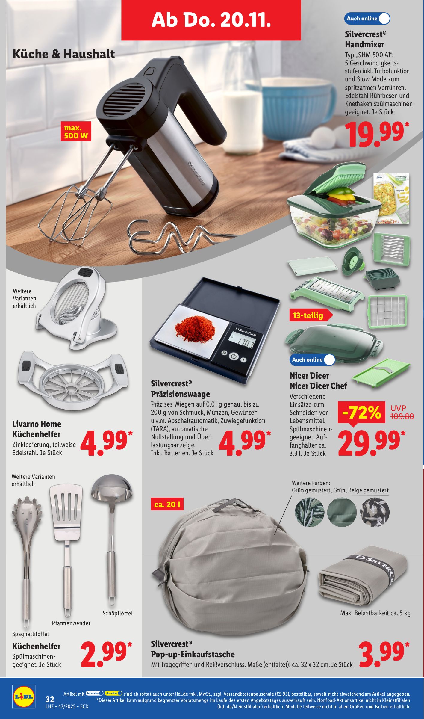 lidl - Lidl - Angebot der Woche-Prospekt gültig vom 17.11. bis 22.11. - page: 20
