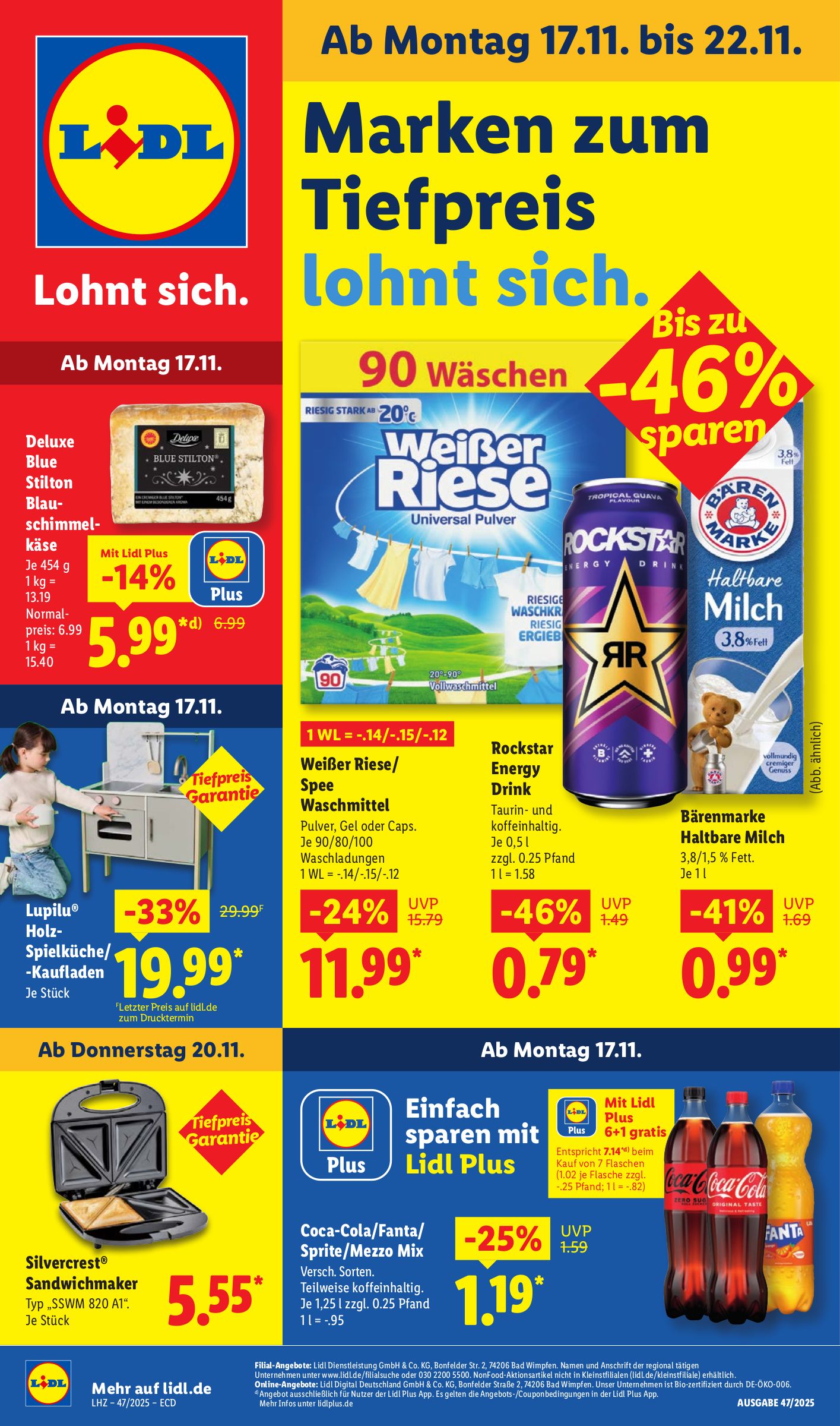 lidl - Lidl-Prospekt gültig vom 17.11. bis 22.11.