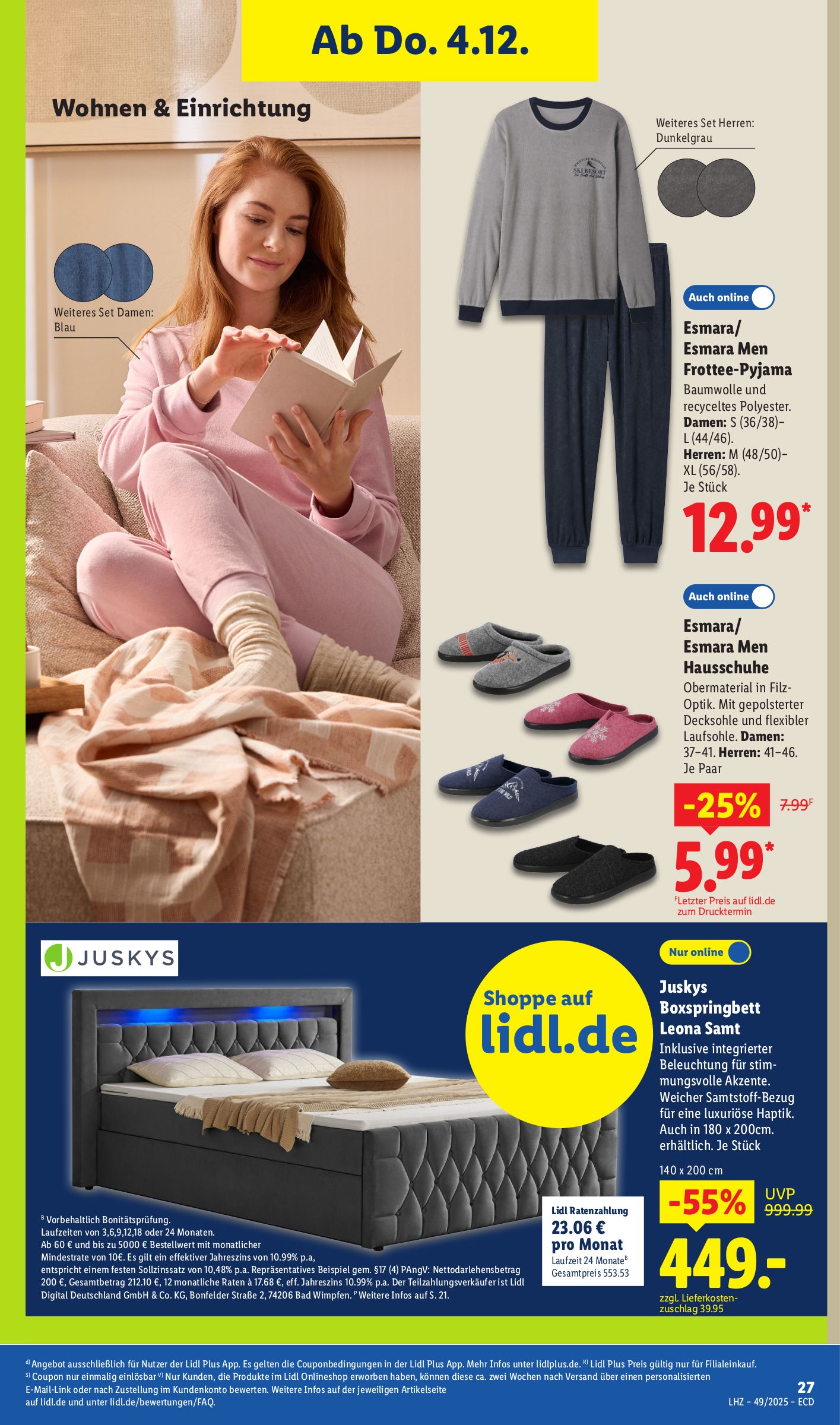 lidl - Lidl - Angebot der Woche-Prospekt gültig vom 01.12. bis 06.12. - page: 17