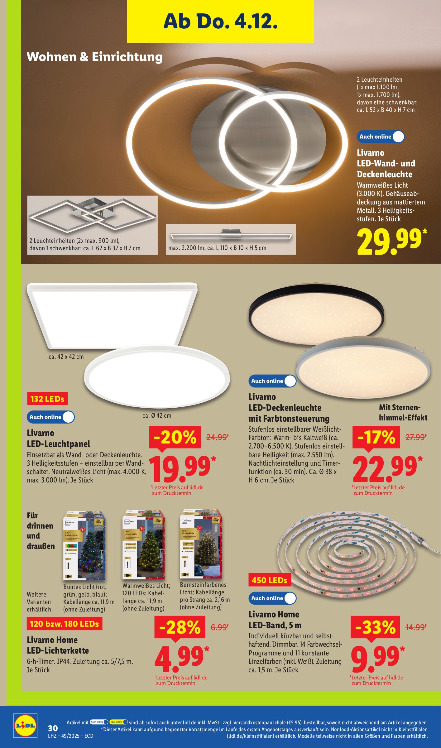 lidl - Lidl - Angebot der Woche-Prospekt gültig vom 01.12. bis 06.12. - page: 20