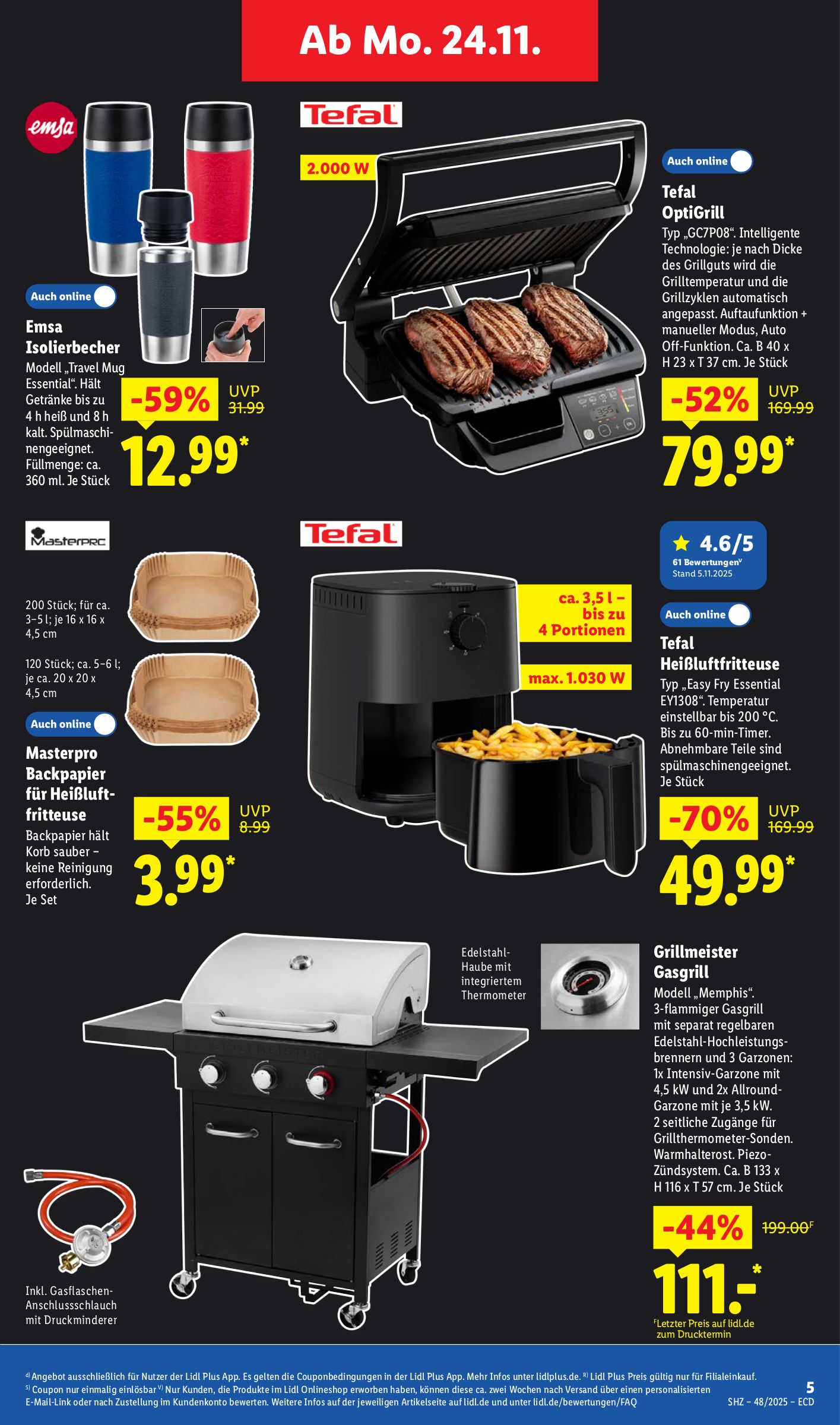lidl - Lidl - Black Week-Prospekt gültig vom 24.11. bis 29.11. - page: 5