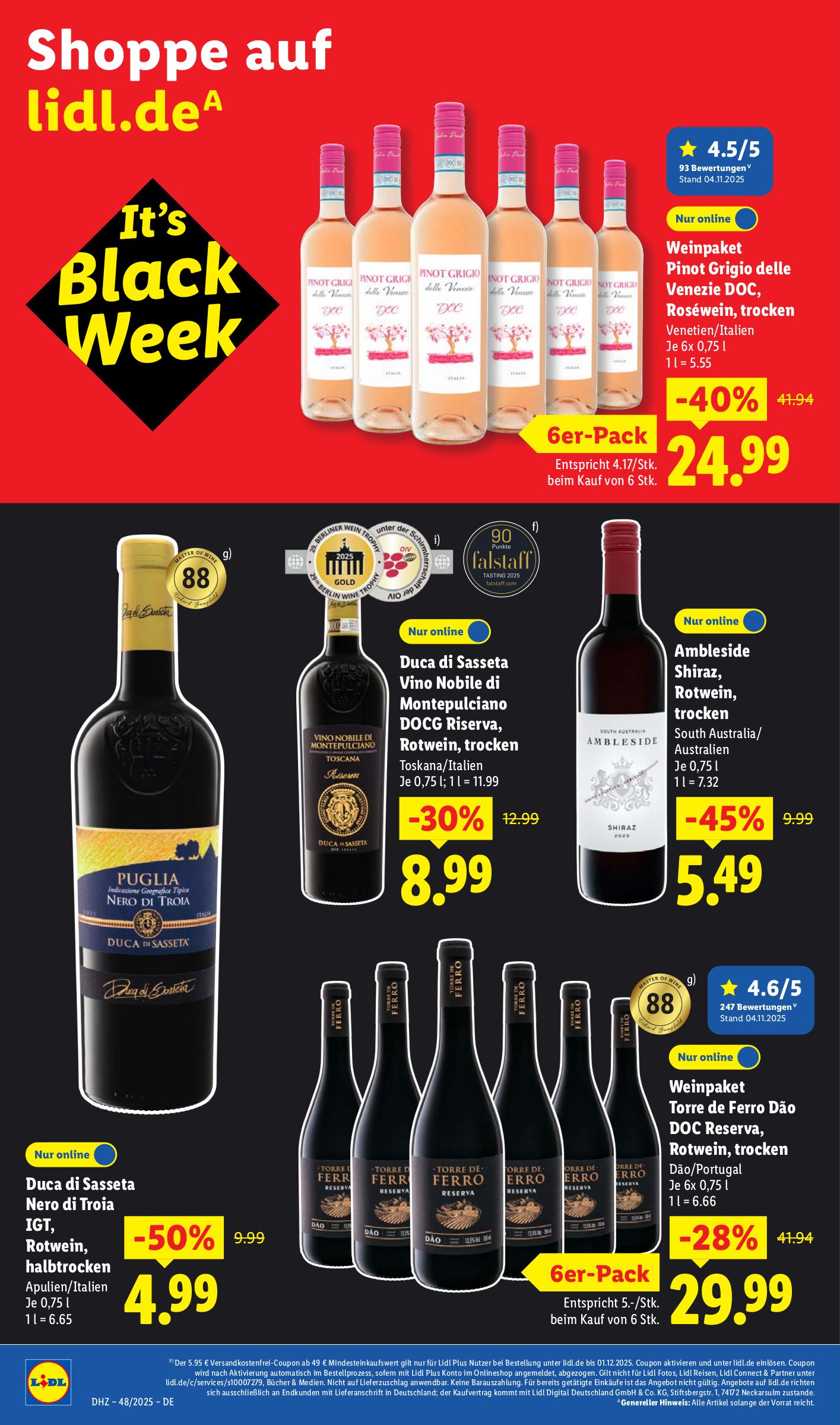 lidl - Lidl - Black Week-Prospekt gültig vom 24.11. bis 29.11. - page: 18