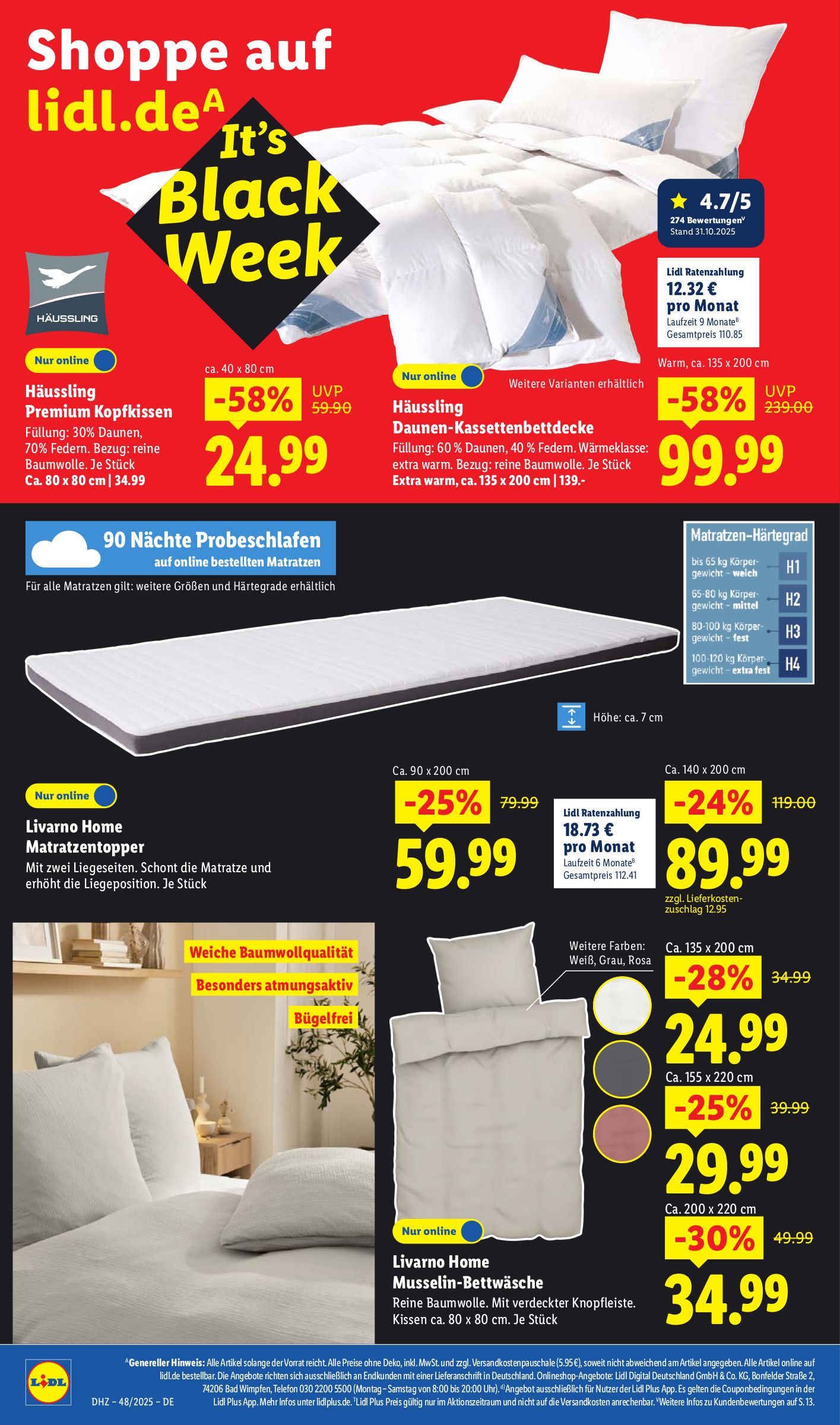 lidl - Lidl - Black Week-Prospekt gültig vom 24.11. bis 29.11. - page: 34