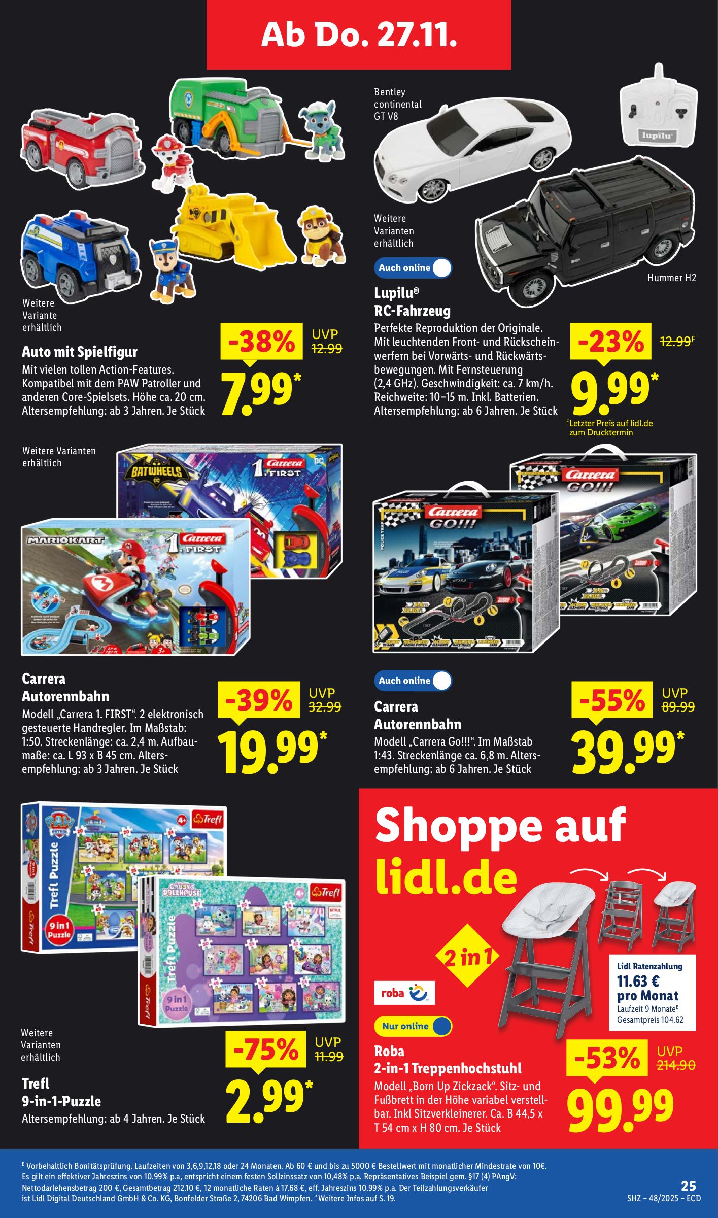 lidl - Lidl - Black Week-Prospekt gültig vom 24.11. bis 29.11. - page: 27