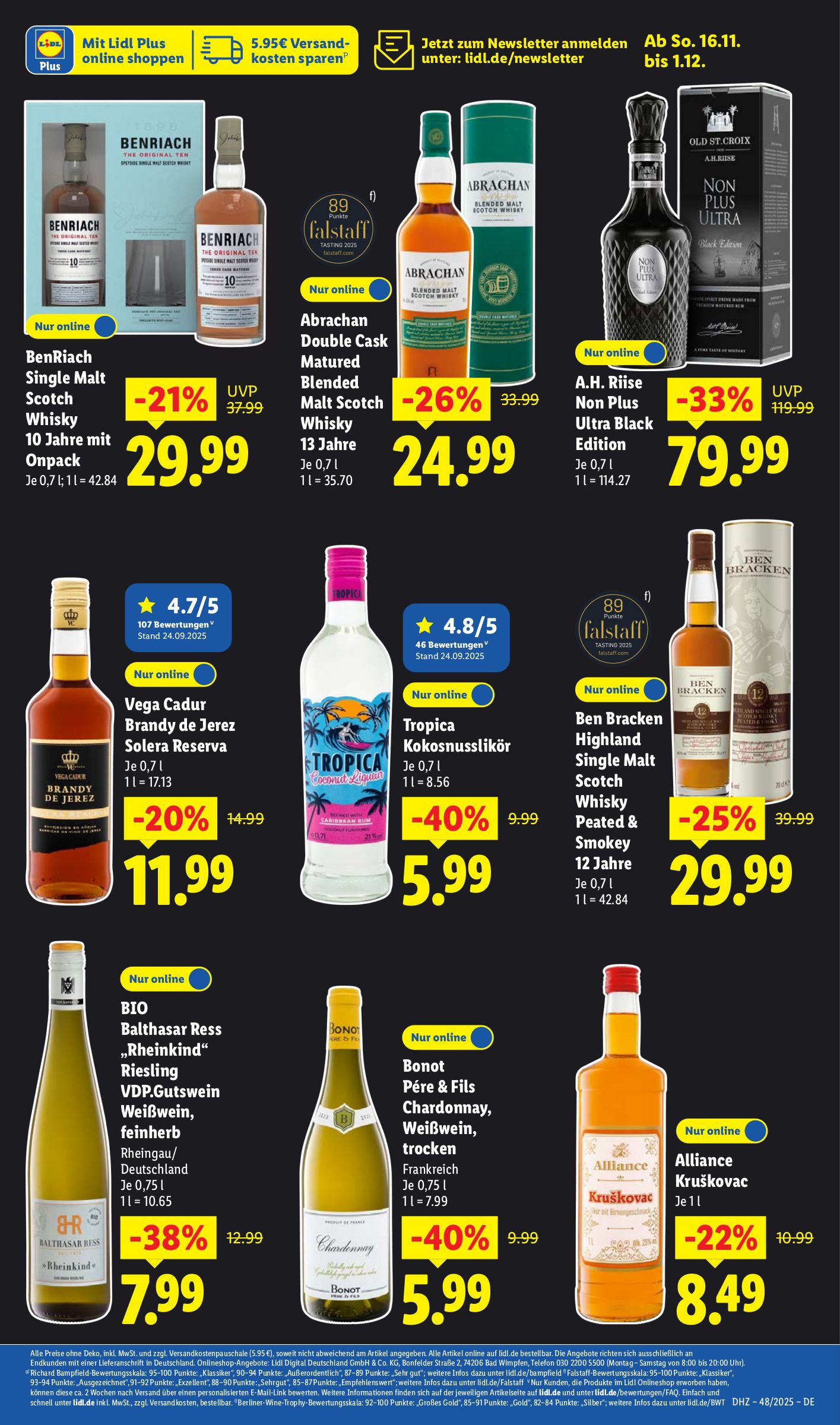 lidl - Lidl - Black Week-Prospekt gültig vom 24.11. bis 29.11. - page: 19