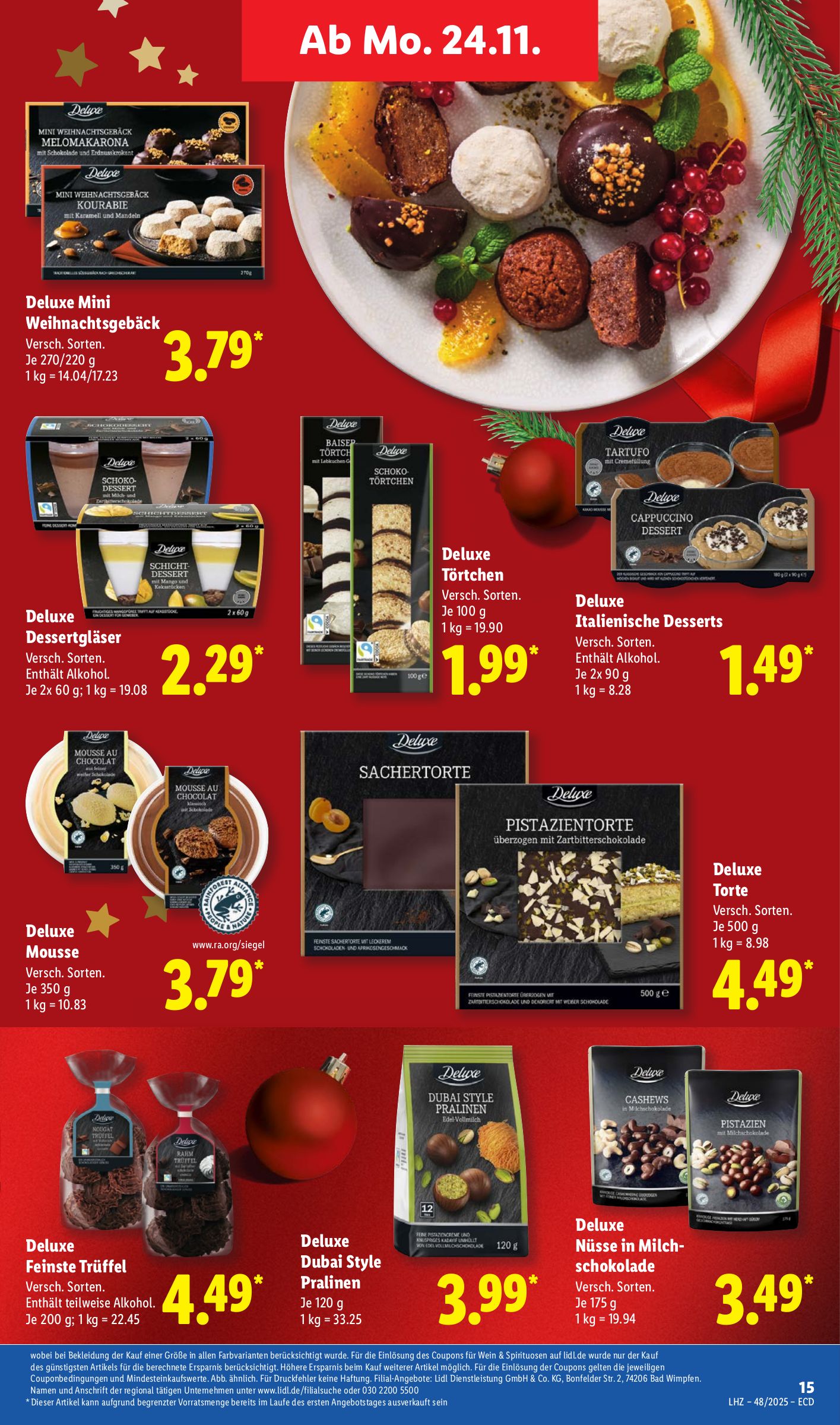 lidl - Lidl-Prospekt gültig vom 24.11. bis 29.11. - page: 17