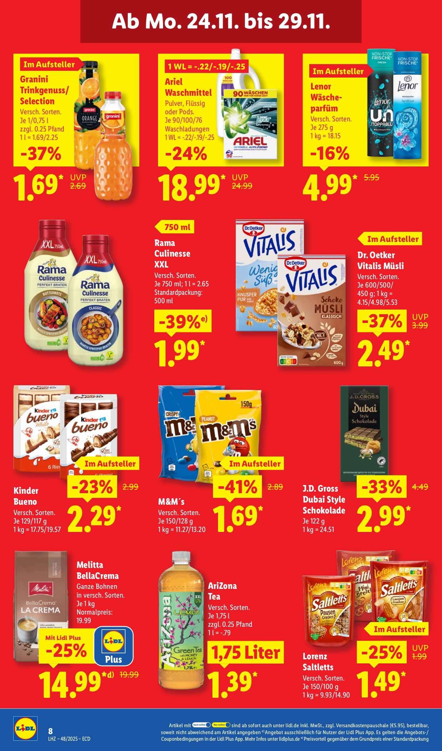 lidl - Lidl-Prospekt gültig vom 24.11. bis 29.11. - page: 8