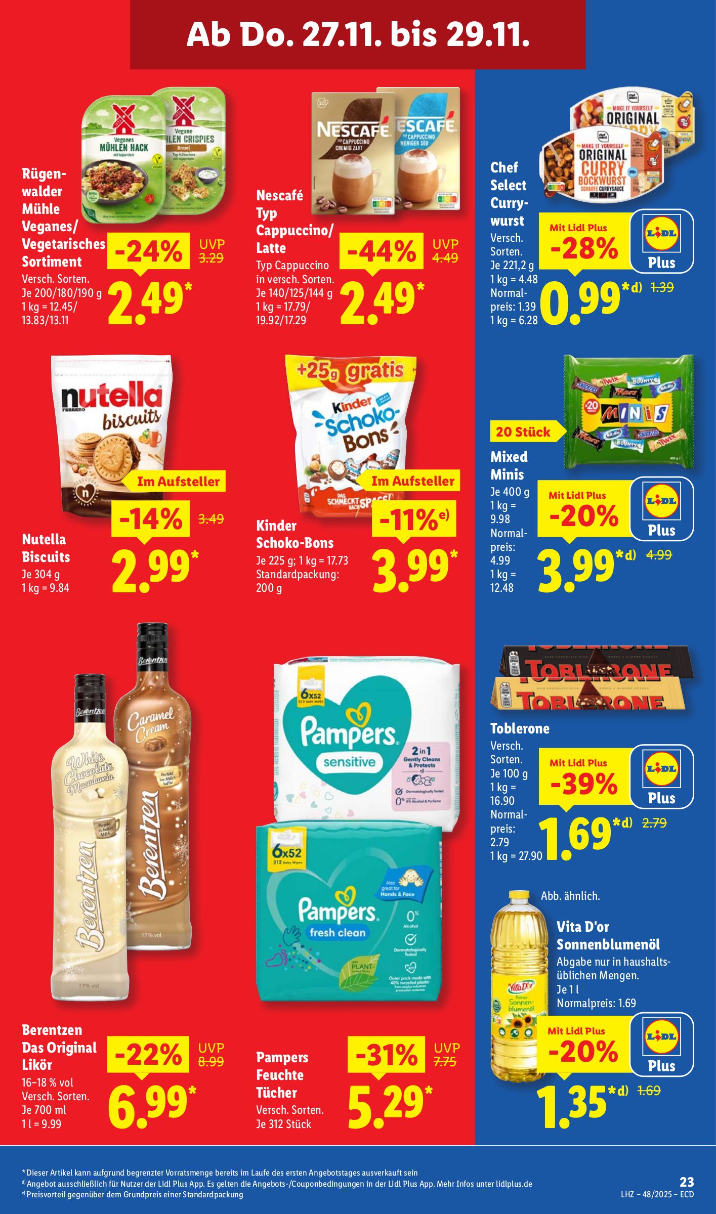 lidl - Lidl-Prospekt gültig vom 24.11. bis 29.11. - page: 29