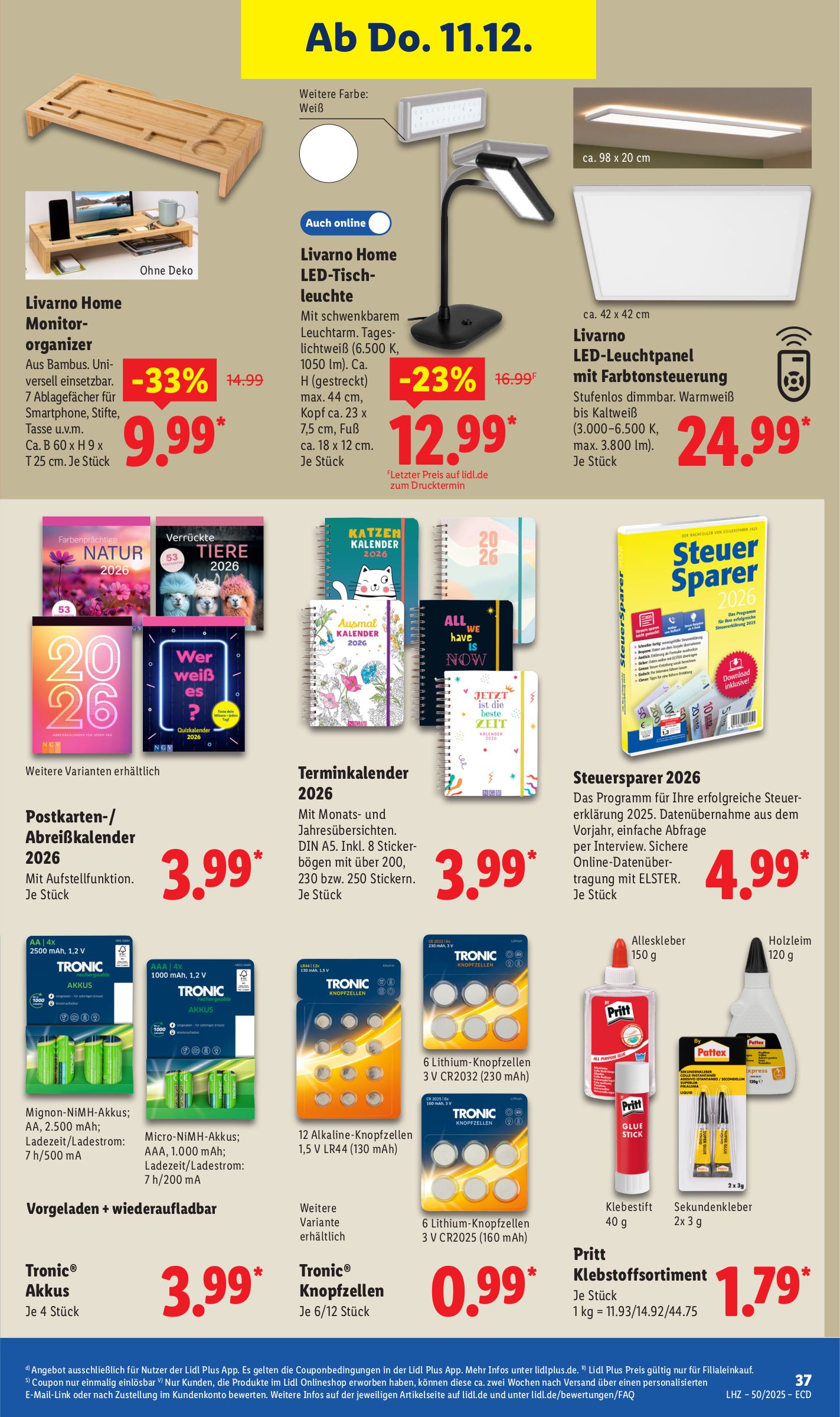 lidl - Lidl - Angebot der Woche-Prospekt gültig vom 08.12. bis 13.12. - page: 19