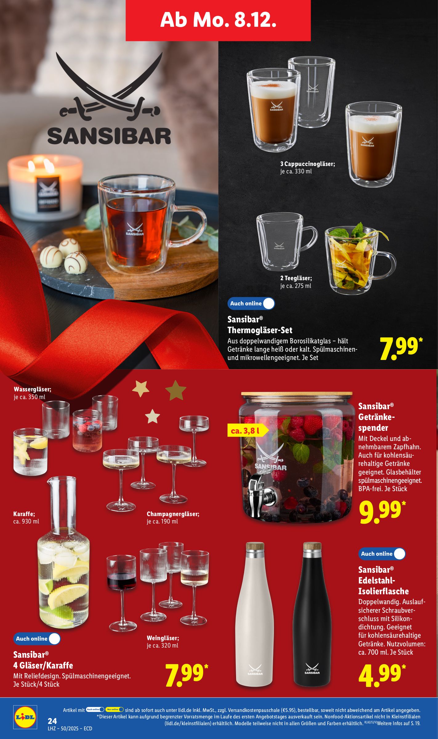 lidl - Lidl - Angebot der Woche-Prospekt gültig vom 08.12. bis 13.12. - page: 8