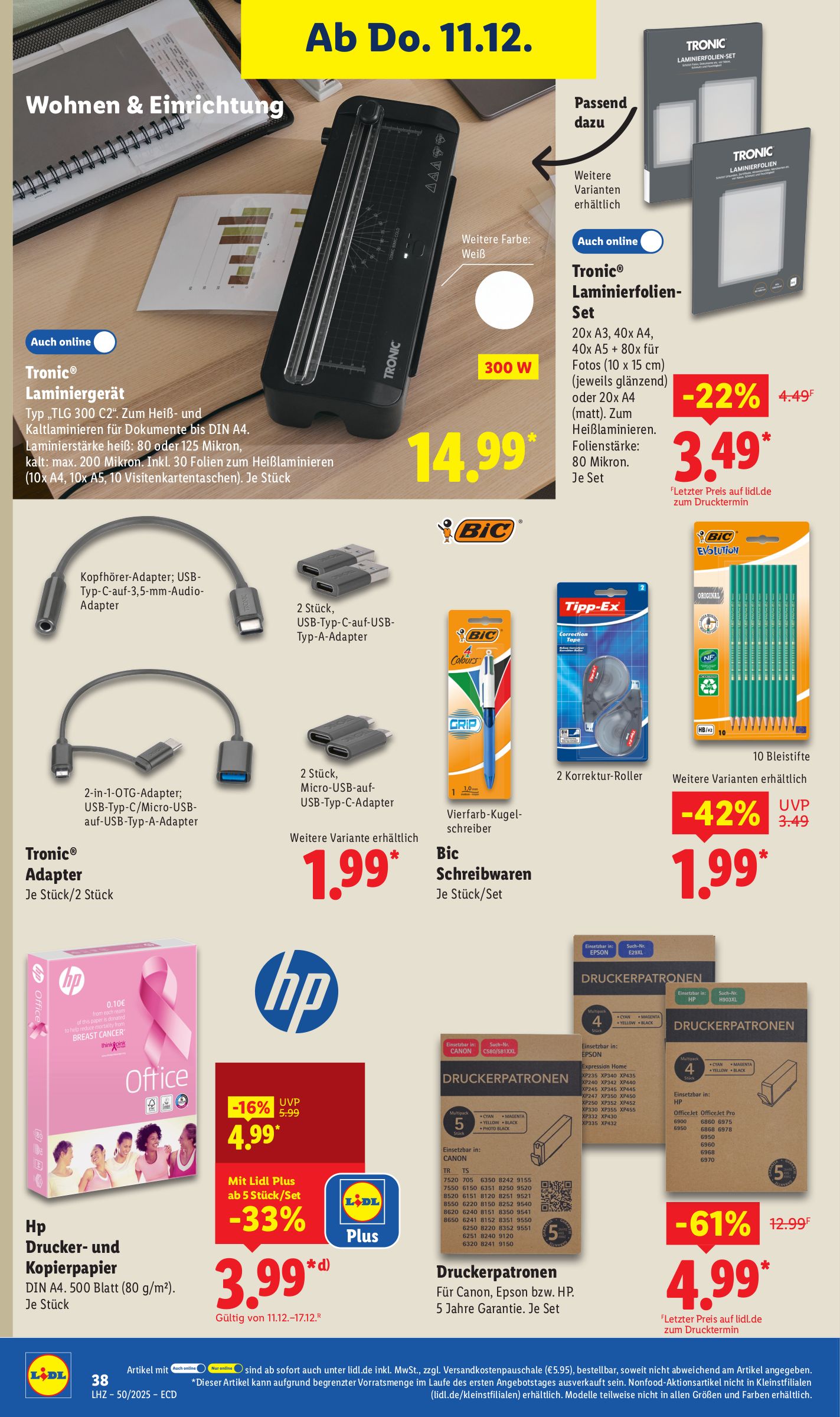 lidl - Lidl - Angebot der Woche-Prospekt gültig vom 08.12. bis 13.12. - page: 20