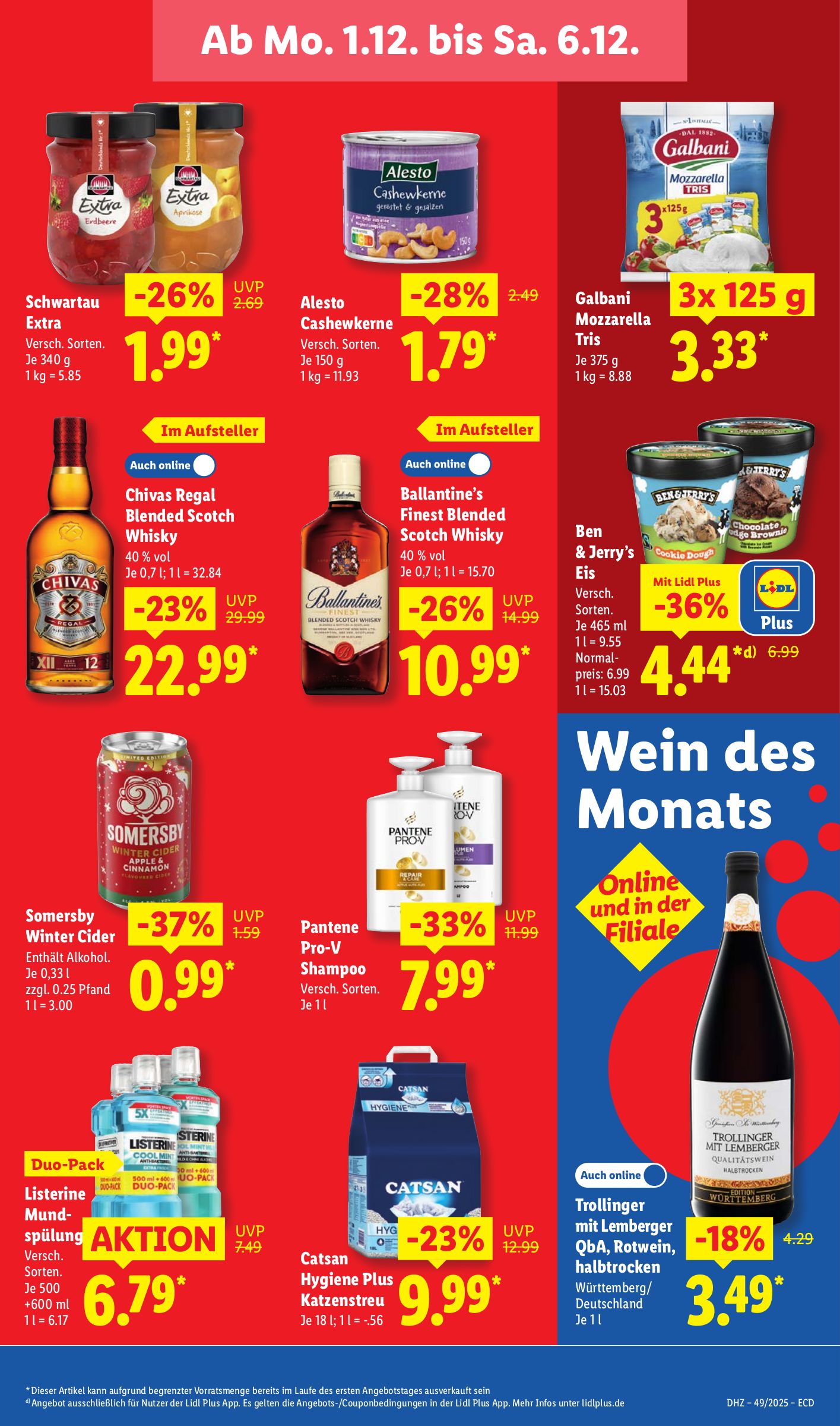 lidl - Lidl-Prospekt gültig vom 01.12. bis 06.12. - page: 15