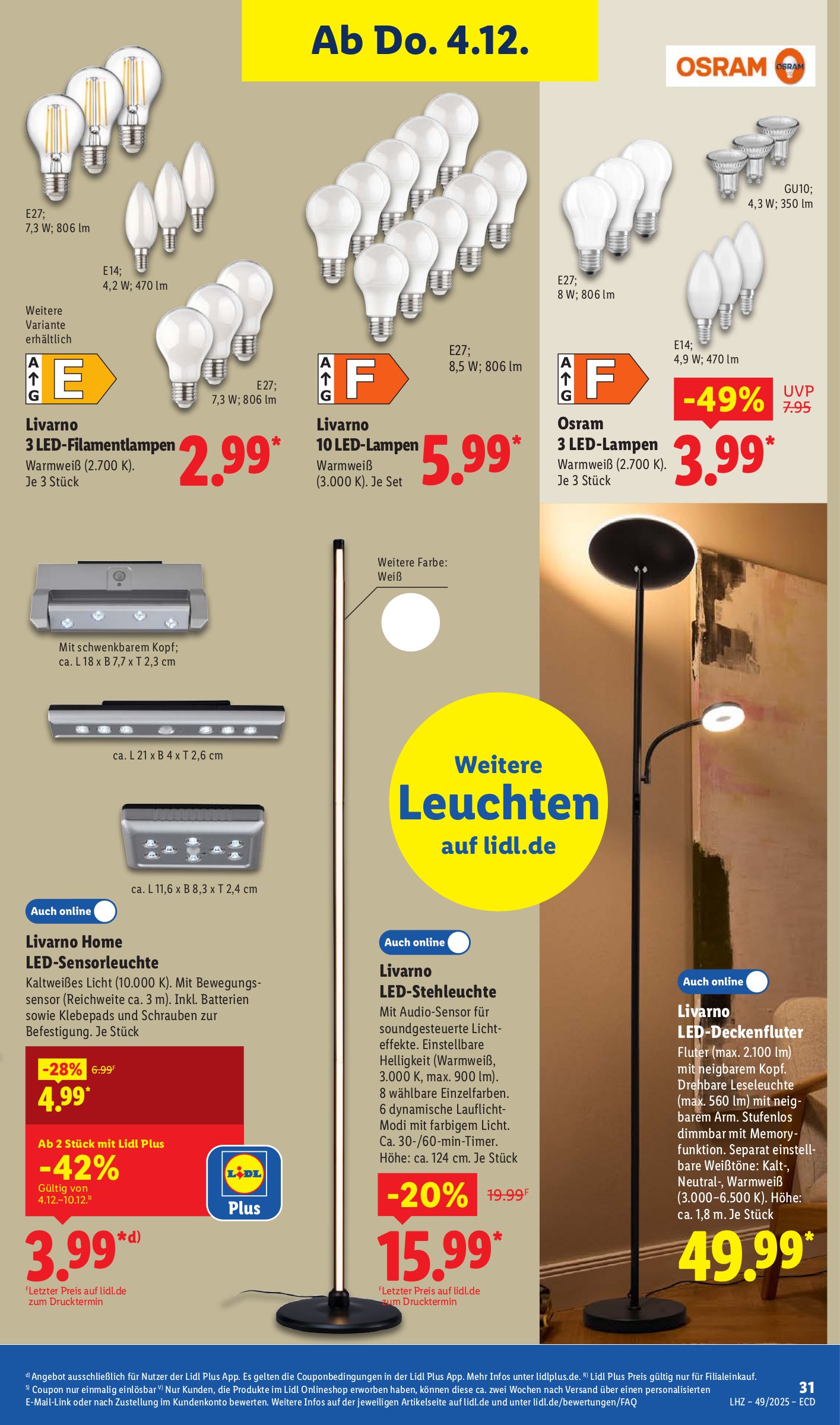 lidl - Lidl-Prospekt gültig vom 01.12. bis 06.12. - page: 47