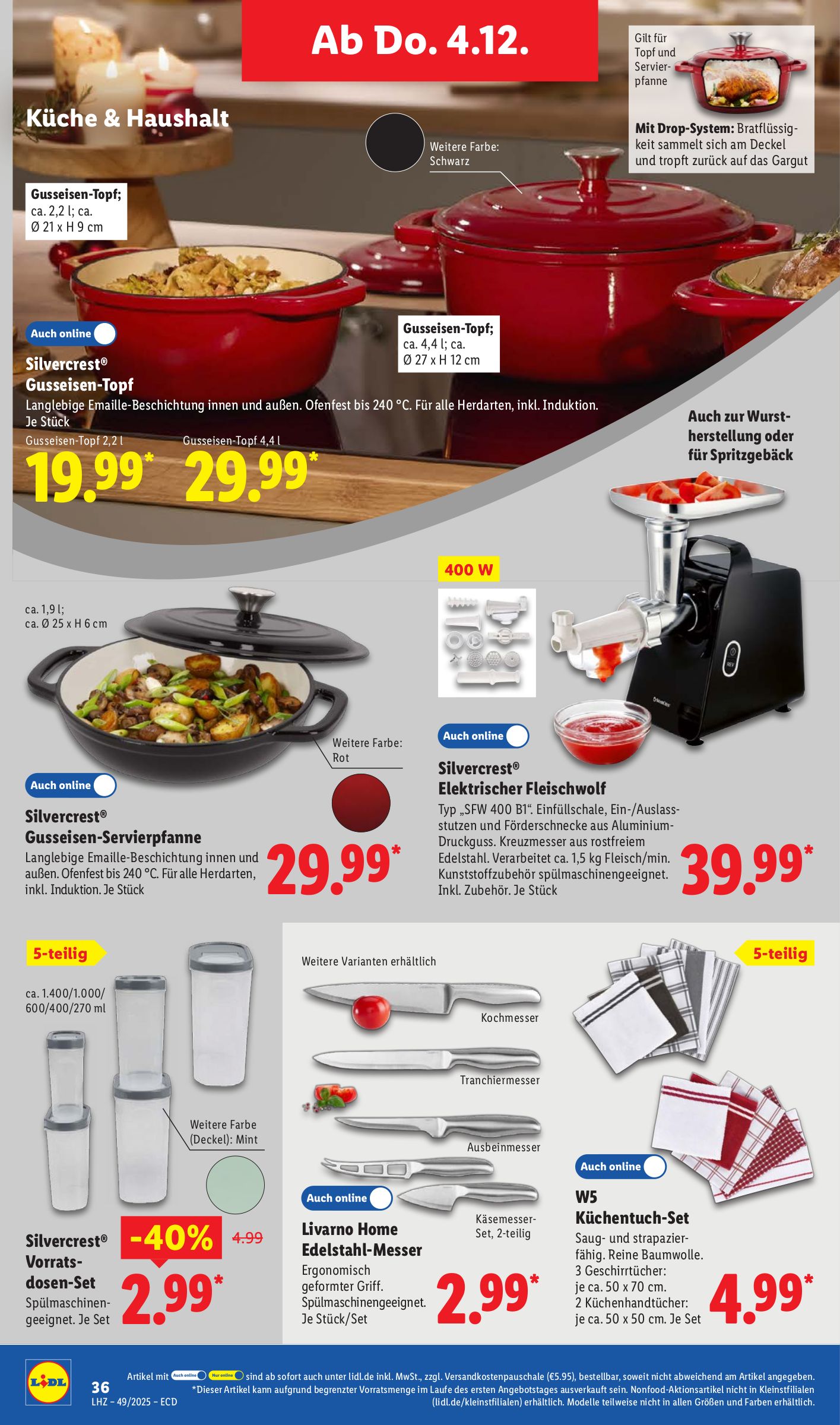lidl - Lidl-Prospekt gültig vom 01.12. bis 06.12. - page: 54