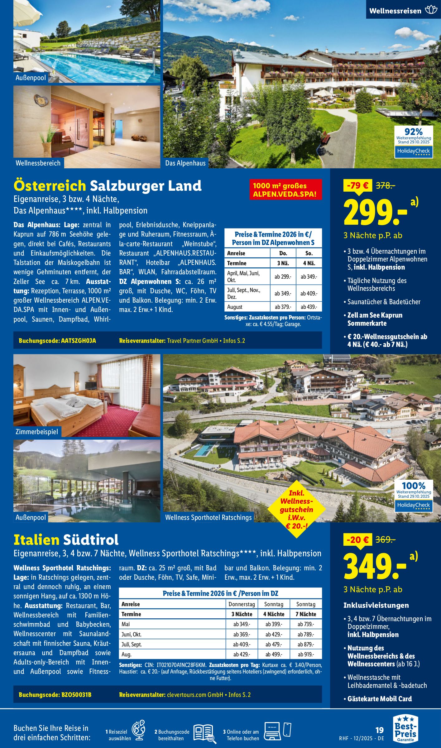 lidl - Lidl-reisen.de-Prospekt gültig vom 29.11. bis 31.12. - page: 19