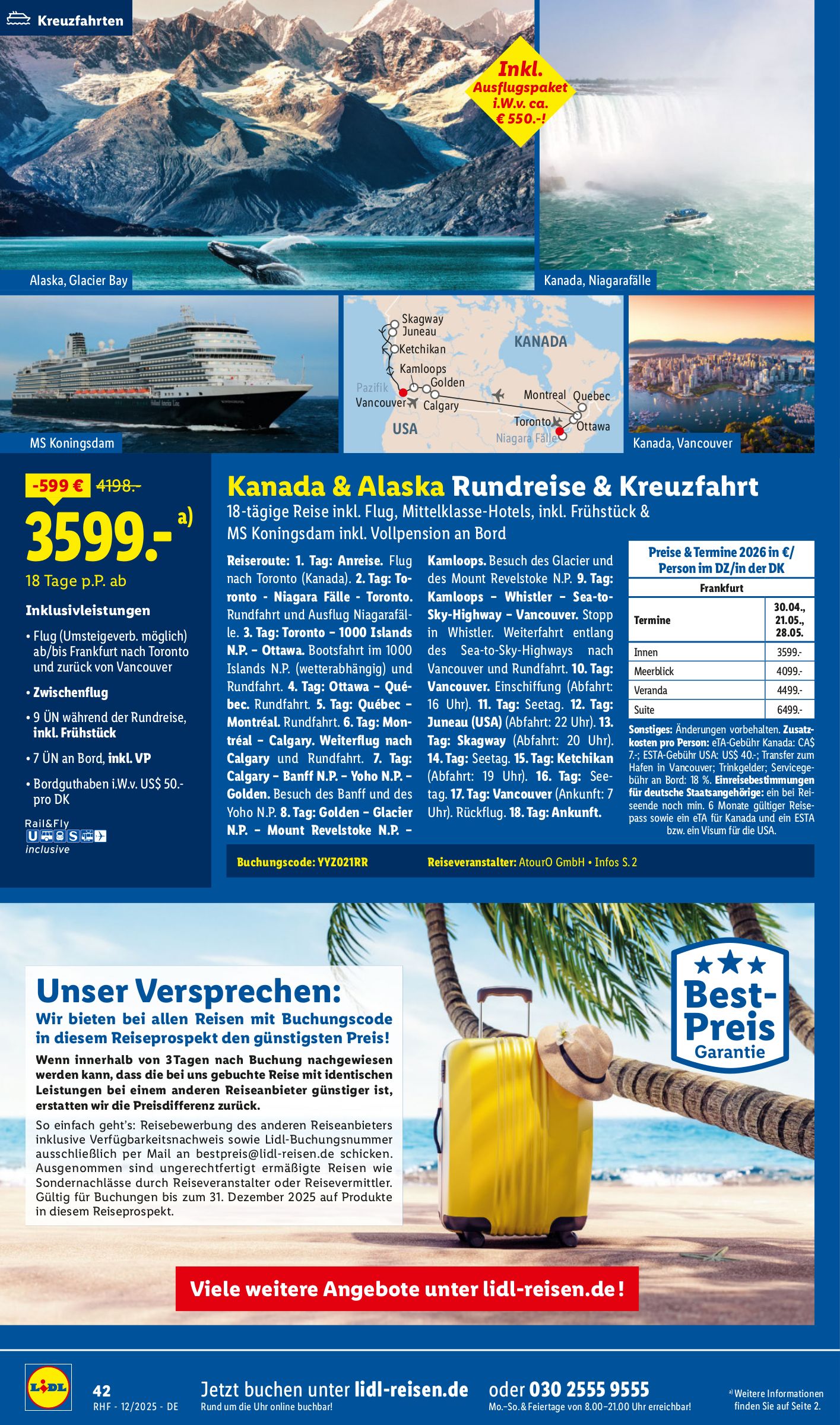lidl - Lidl-reisen.de-Prospekt gültig vom 29.11. bis 31.12. - page: 42