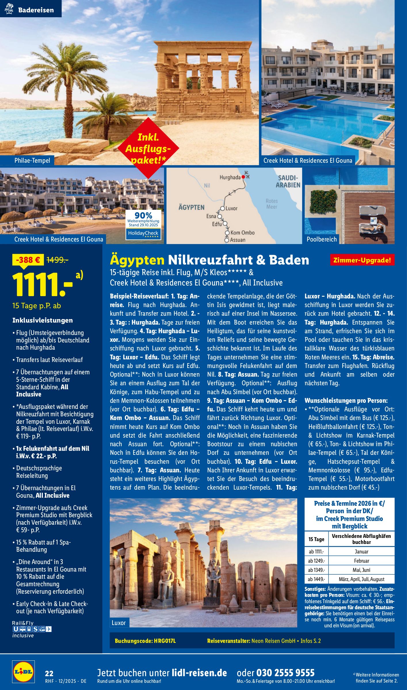 lidl - Lidl-reisen.de-Prospekt gültig vom 29.11. bis 31.12. - page: 22