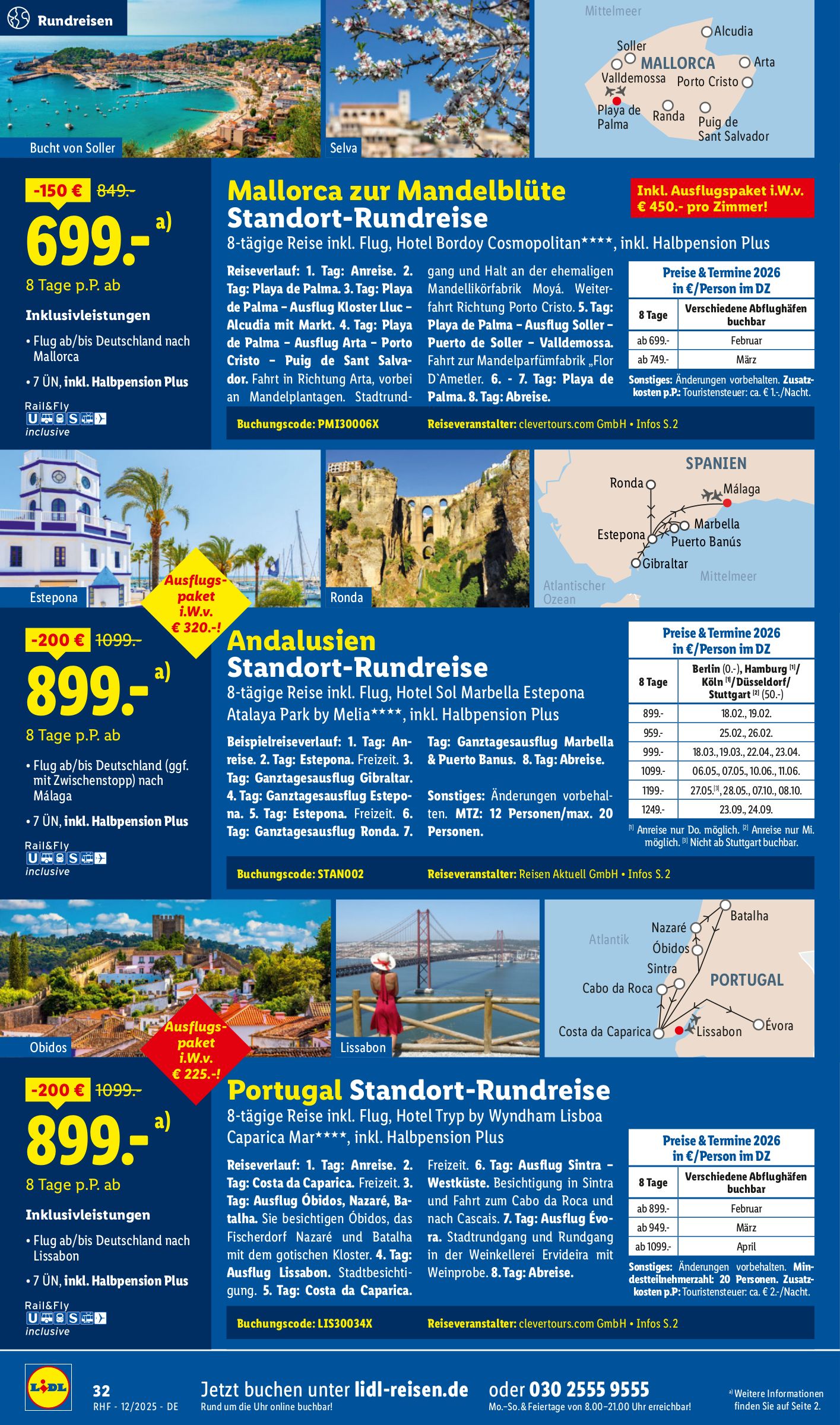 lidl - Lidl-reisen.de-Prospekt gültig vom 29.11. bis 31.12. - page: 32