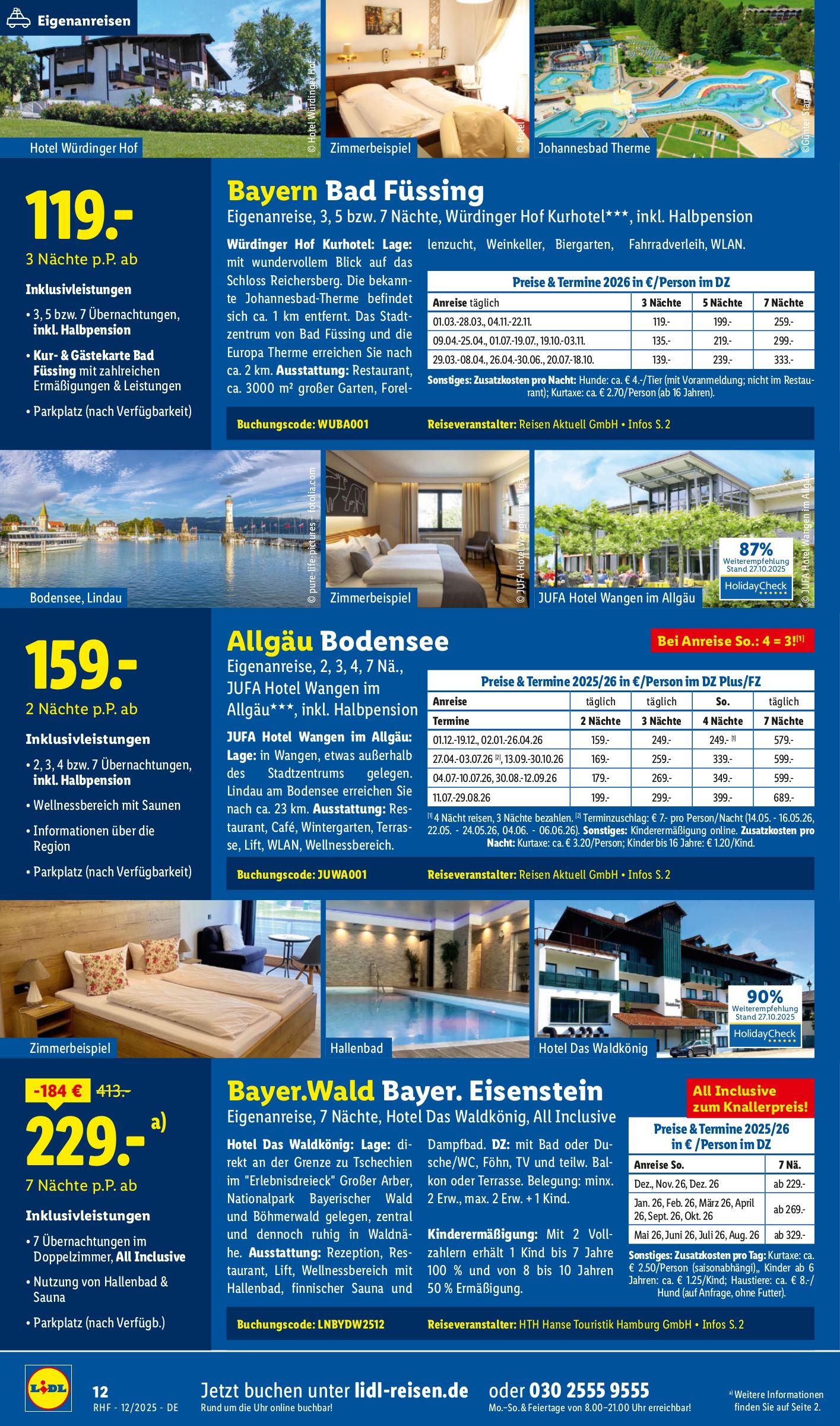 lidl - Lidl-reisen.de-Prospekt gültig vom 29.11. bis 31.12. - page: 12