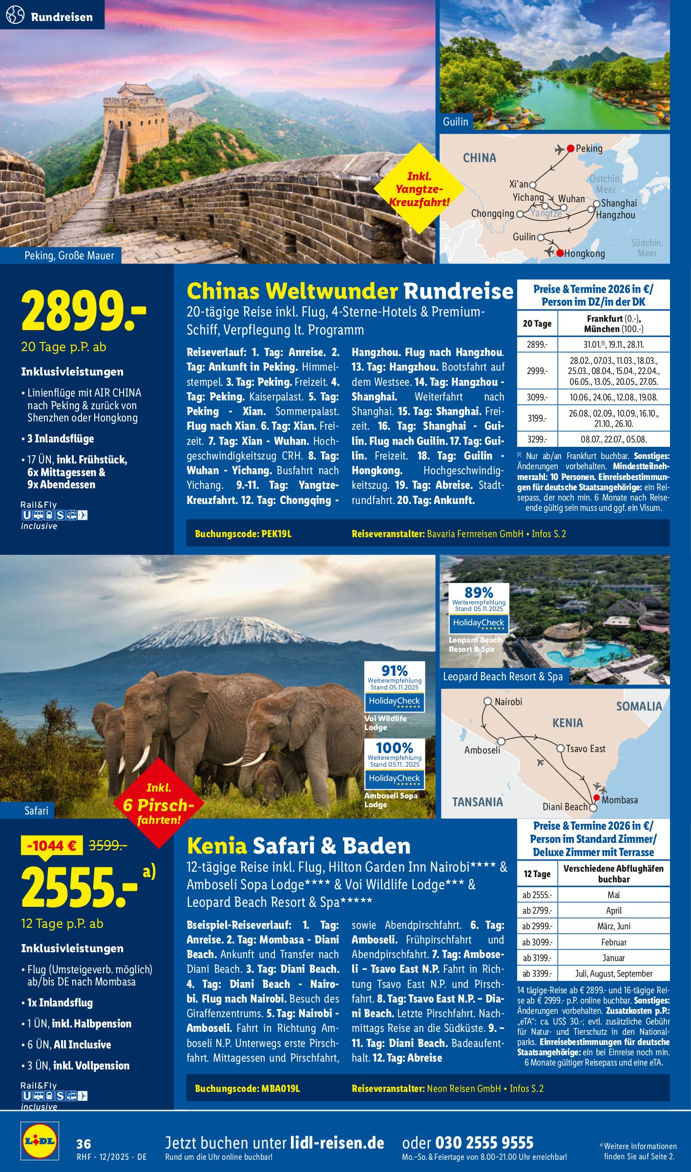lidl - Lidl-reisen.de-Prospekt gültig vom 29.11. bis 31.12. - page: 36