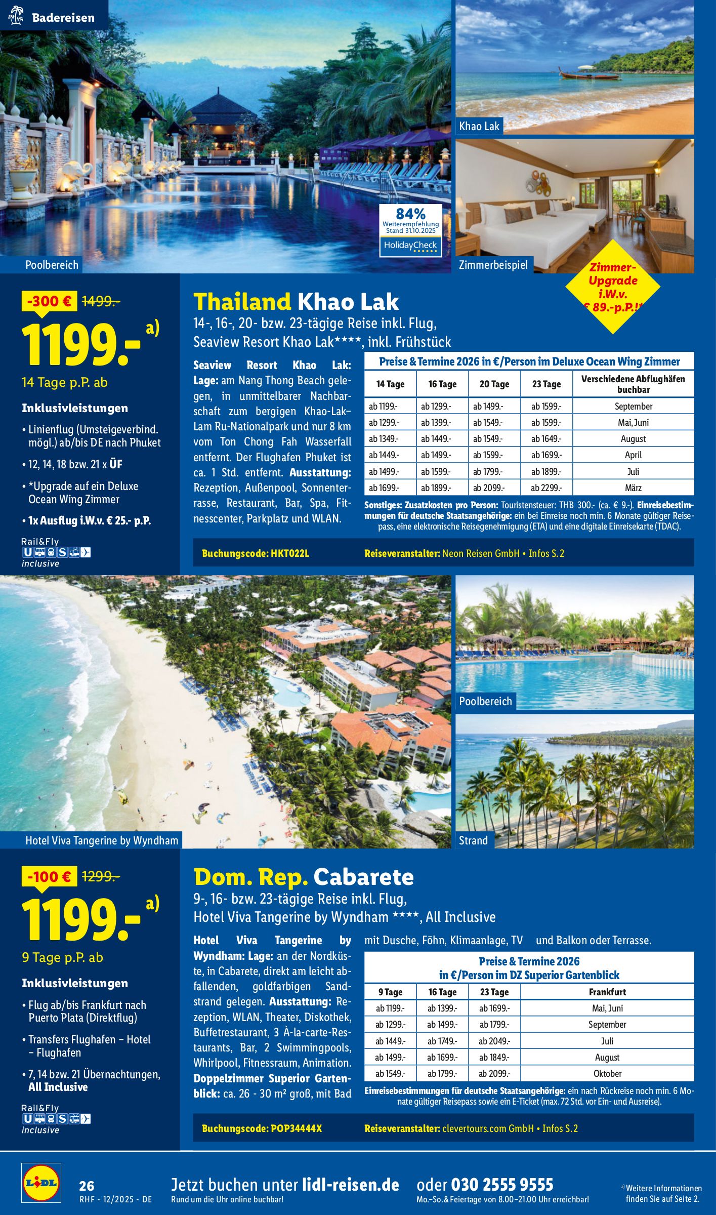 lidl - Lidl-reisen.de-Prospekt gültig vom 29.11. bis 31.12. - page: 26