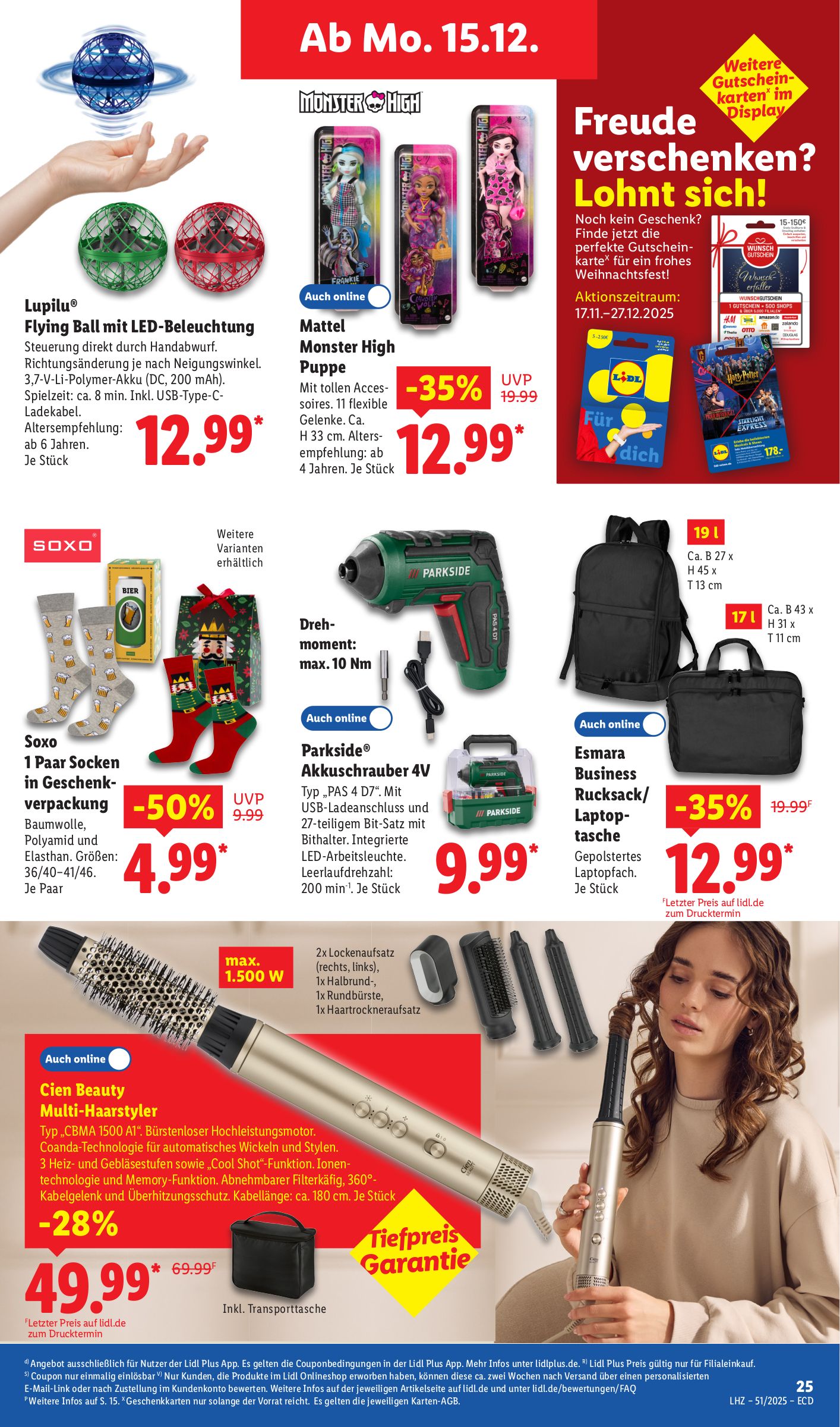 lidl - Lidl - Angebot der Woche-Prospekt gültig vom 15.12. bis 20.12. - page: 13