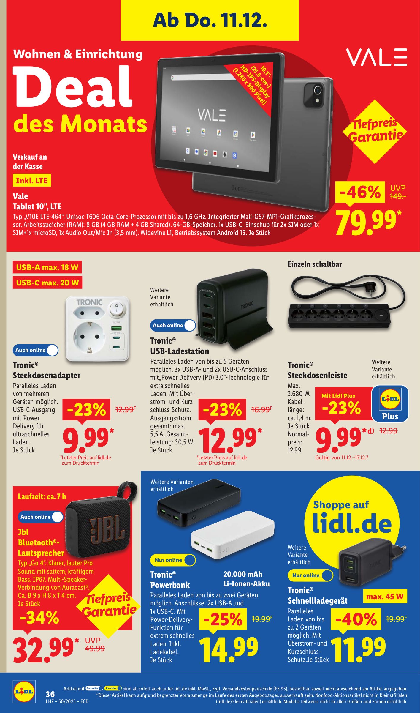 lidl - Lidl-Prospekt gültig vom 08.12. bis 13.12. - page: 50