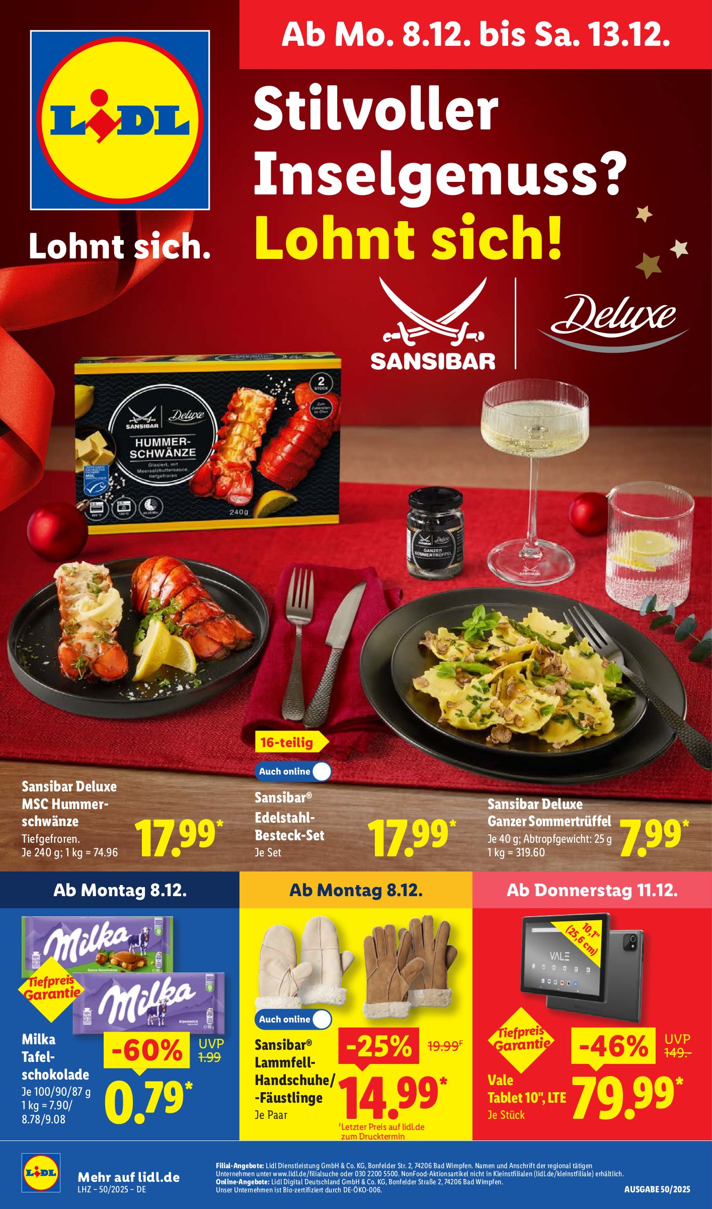 lidl - Lidl-Prospekt gültig vom 08.12. bis 13.12.