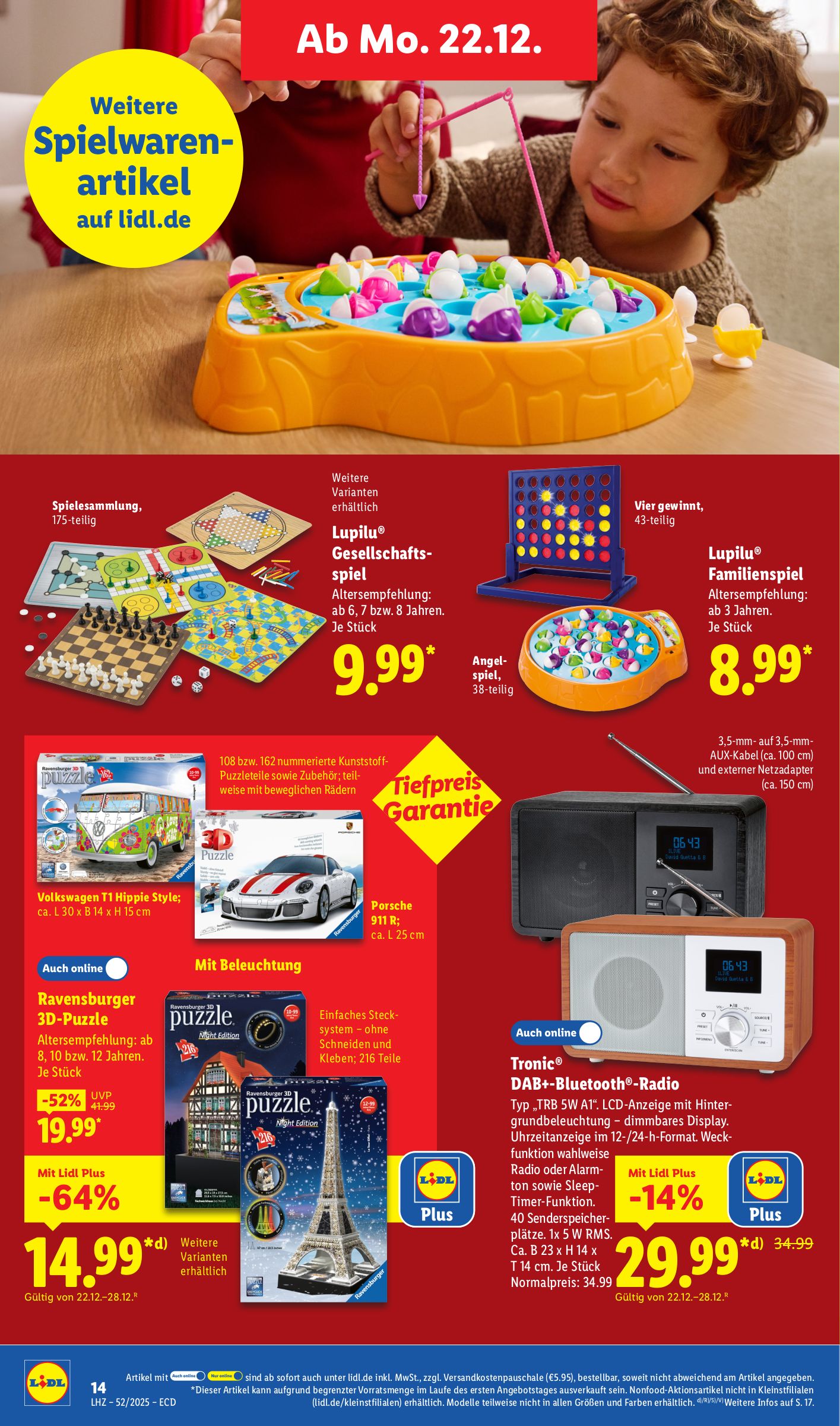 lidl - Lidl - Angebot der Woche-Prospekt gültig vom 22.12. bis 27.12. - page: 8