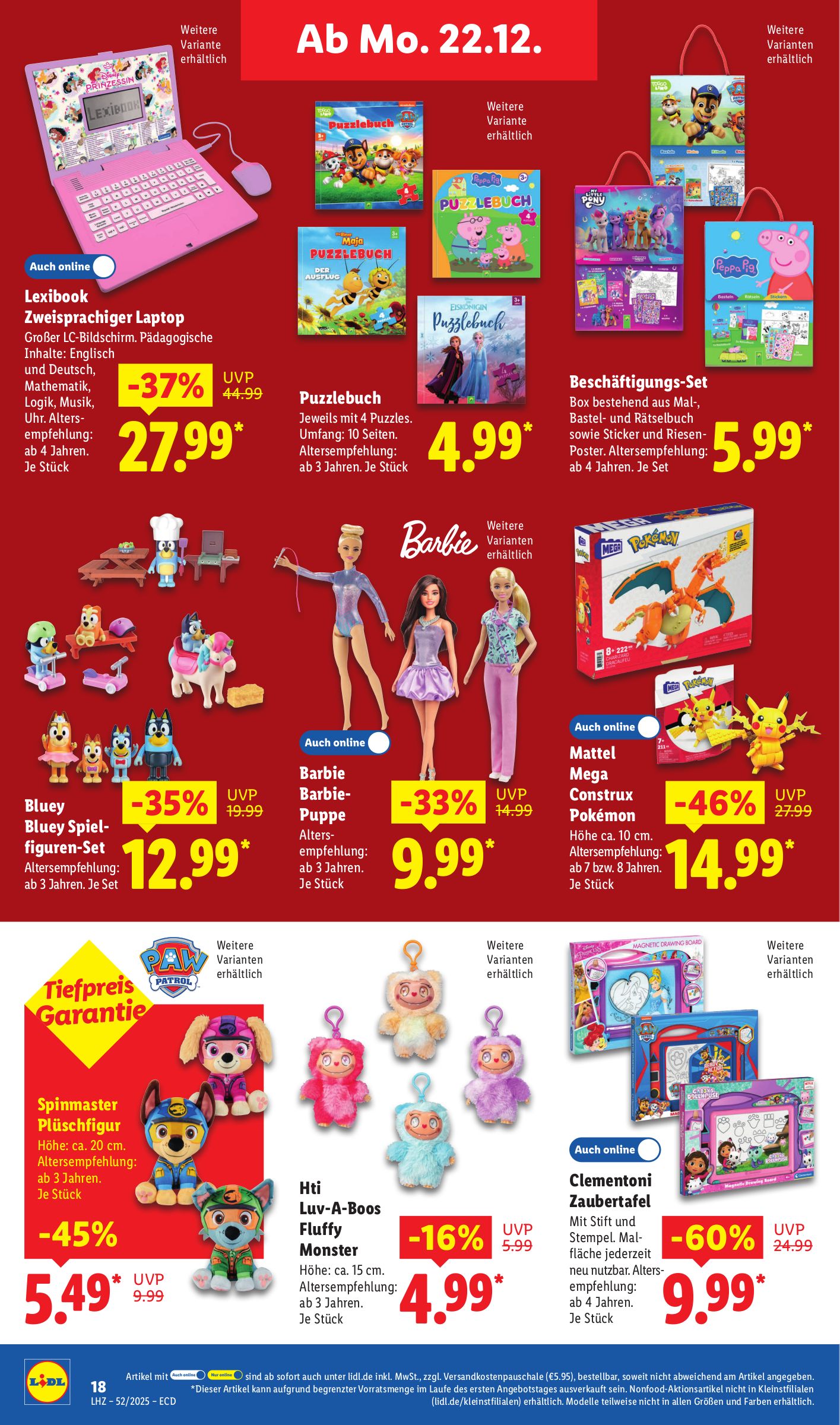 lidl - Lidl - Angebot der Woche-Prospekt gültig vom 22.12. bis 27.12. - page: 14