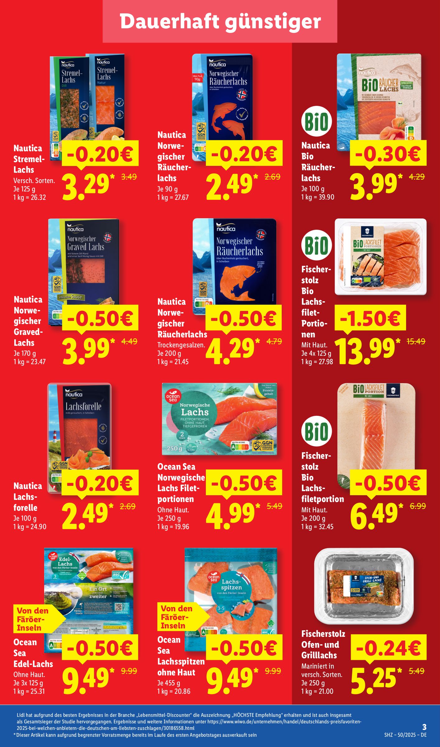 lidl - Lidl - Der Preisführer macht Deutschland-Prospekt gültig vom 08.12. bis 31.12. - page: 3