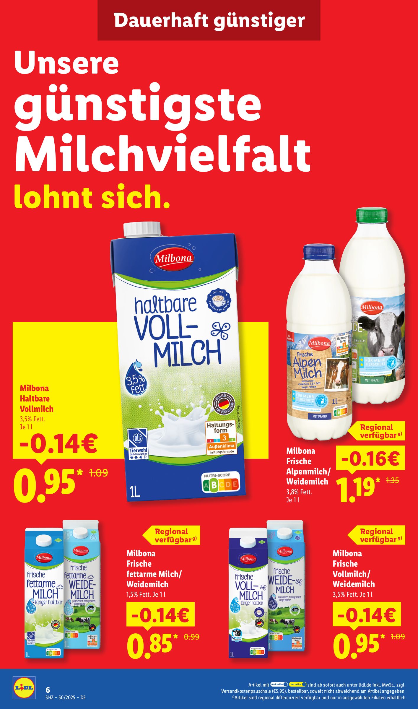lidl - Lidl - Der Preisführer macht Deutschland-Prospekt gültig vom 08.12. bis 31.12. - page: 6