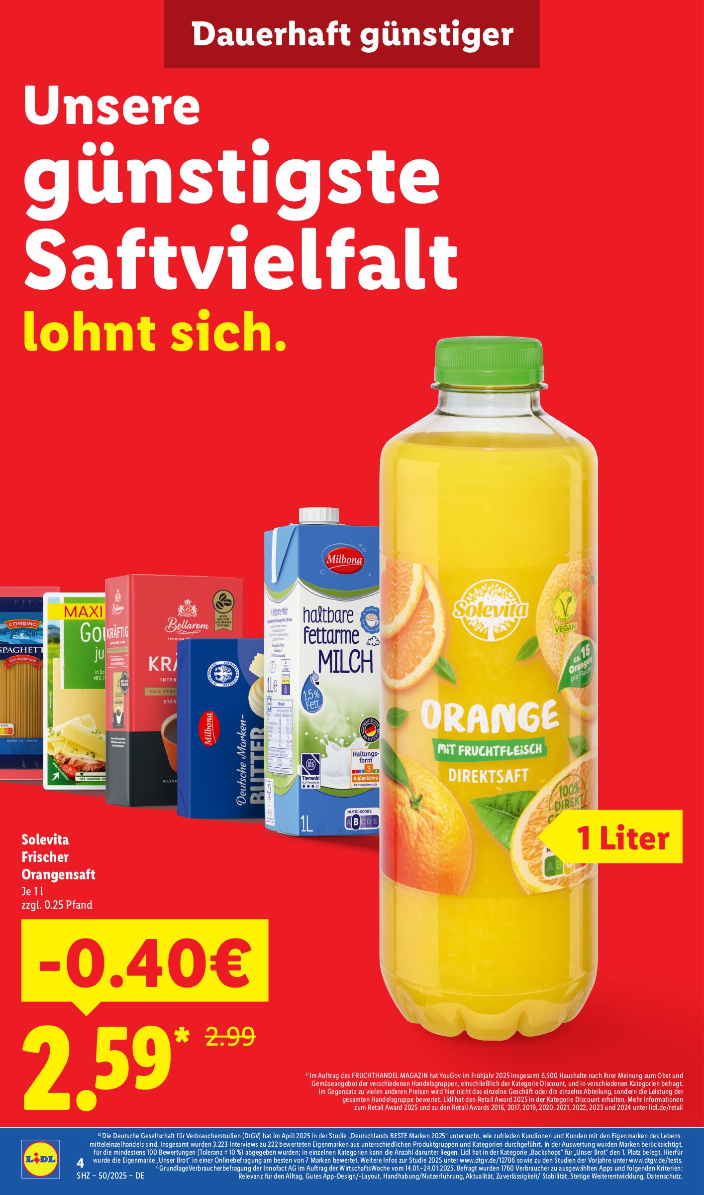 lidl - Lidl - Der Preisführer macht Deutschland-Prospekt gültig vom 08.12. bis 31.12. - page: 4