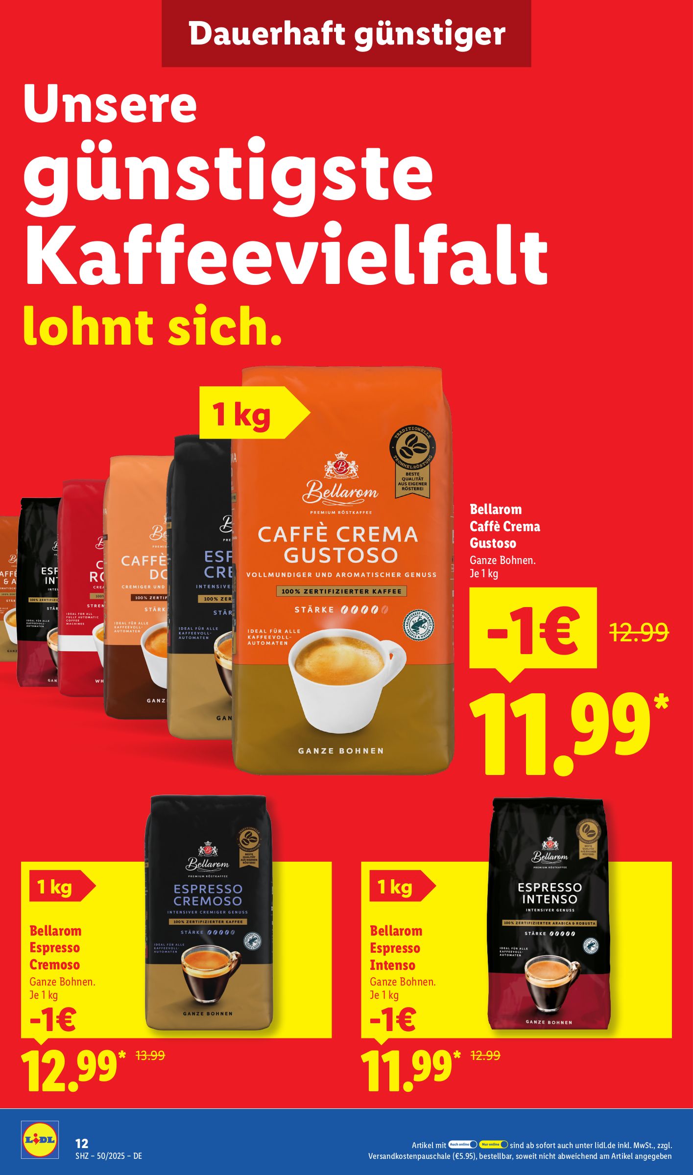 lidl - Lidl - Der Preisführer macht Deutschland-Prospekt gültig vom 08.12. bis 31.12. - page: 12